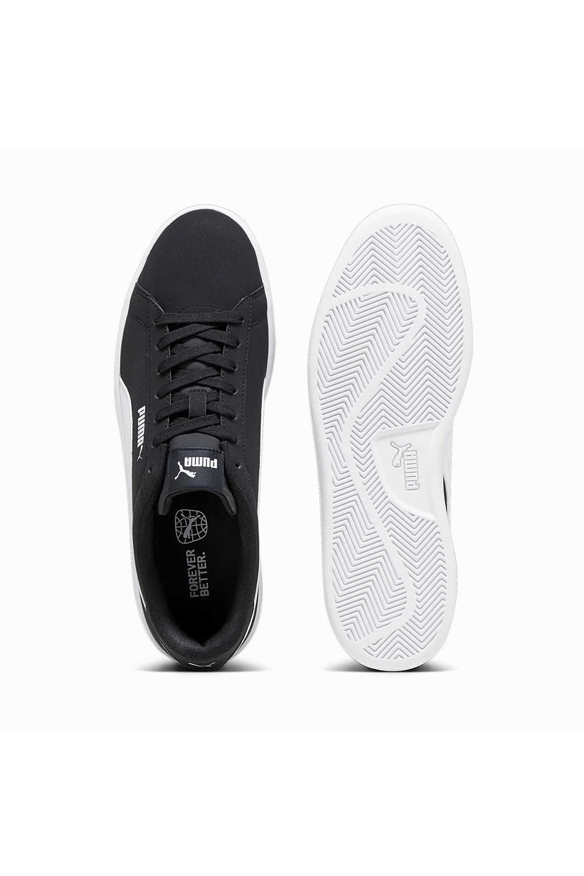 392336-01 Smash 3.0 Unisex Sports Shoes BLACK WHITE