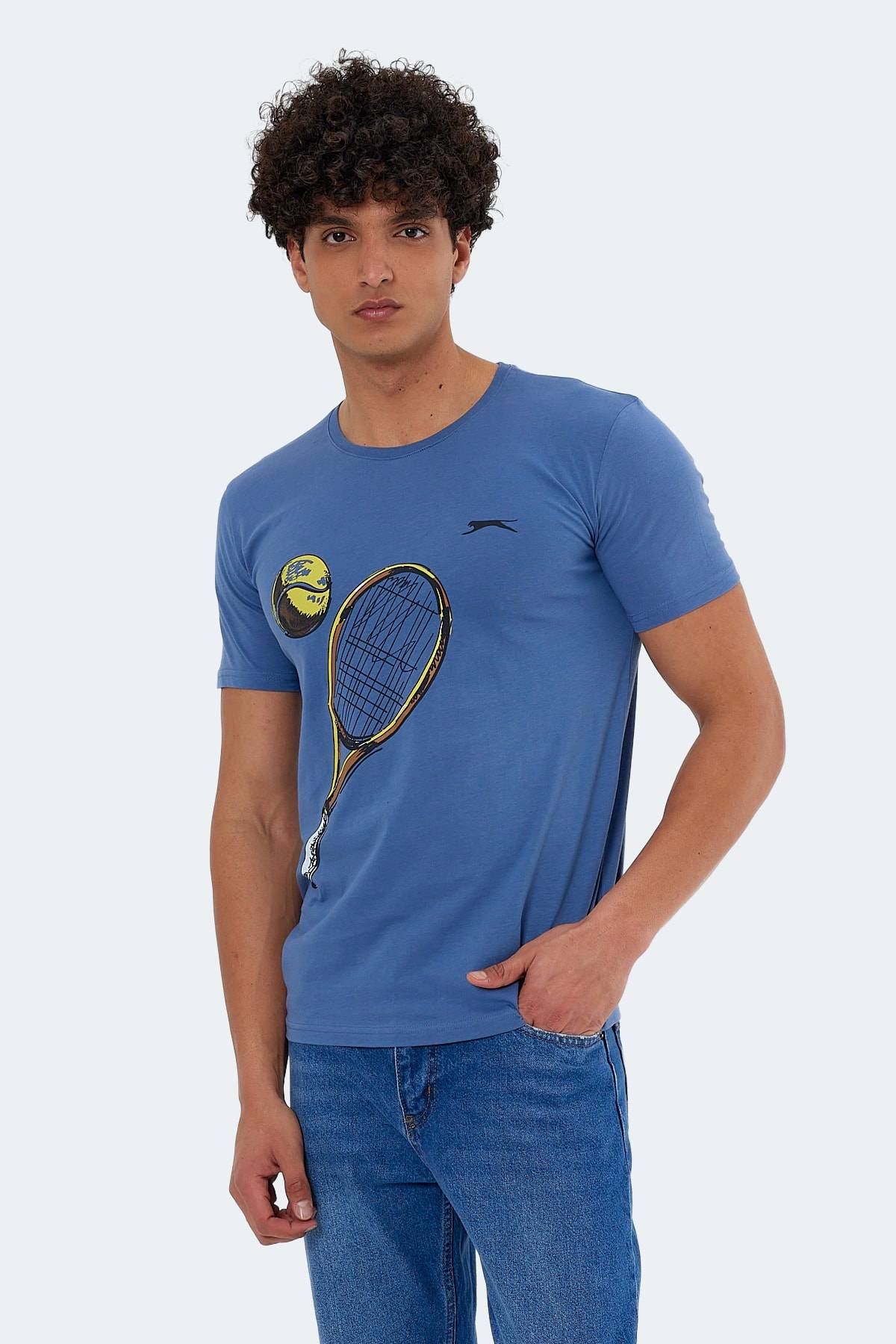 تیشرت مردانه کاتون خاکستری