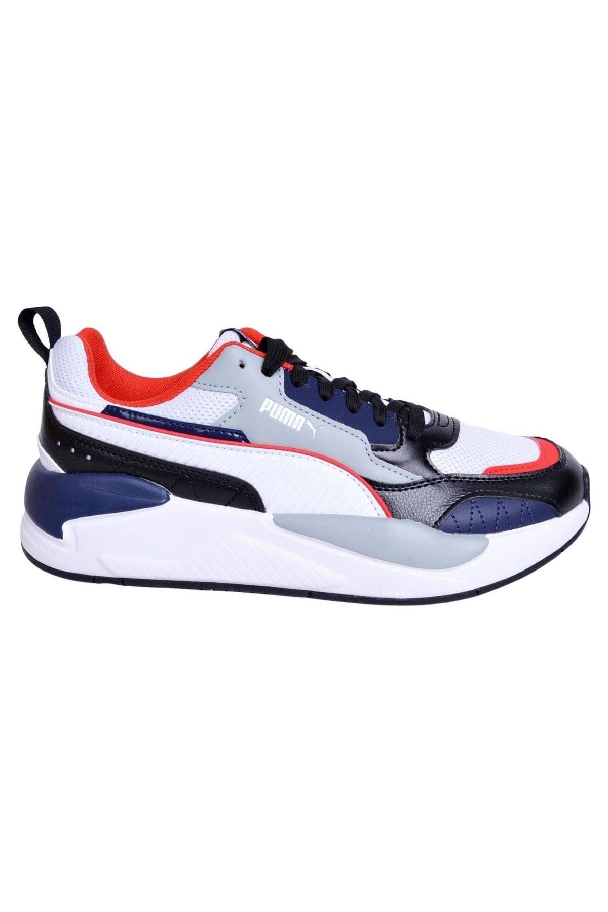 اشعه ایکس 2 مربع زنانه-مردانه کفش راحتی سفید 02