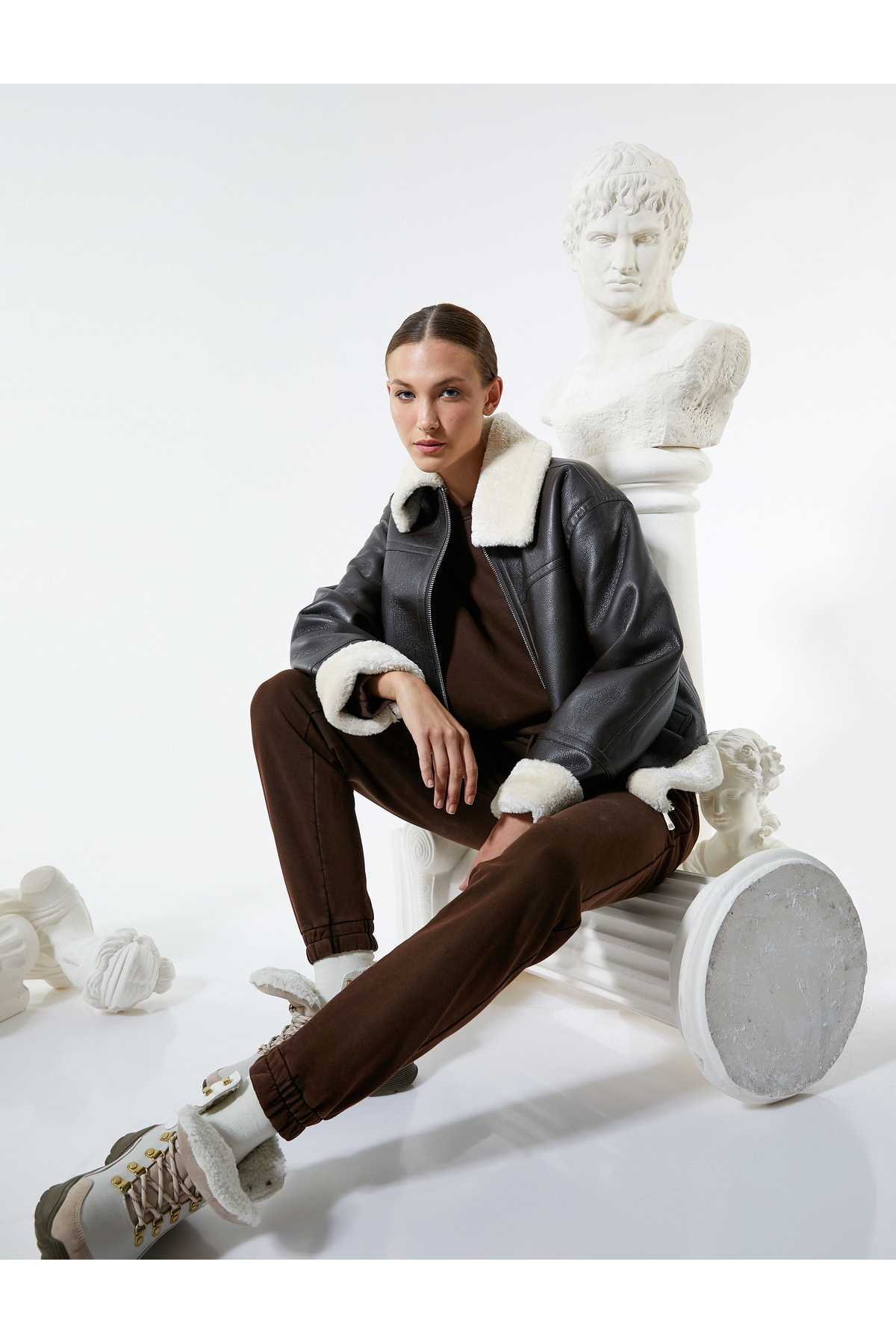 شلوار ورزشی Jogger با جیب توری کمری