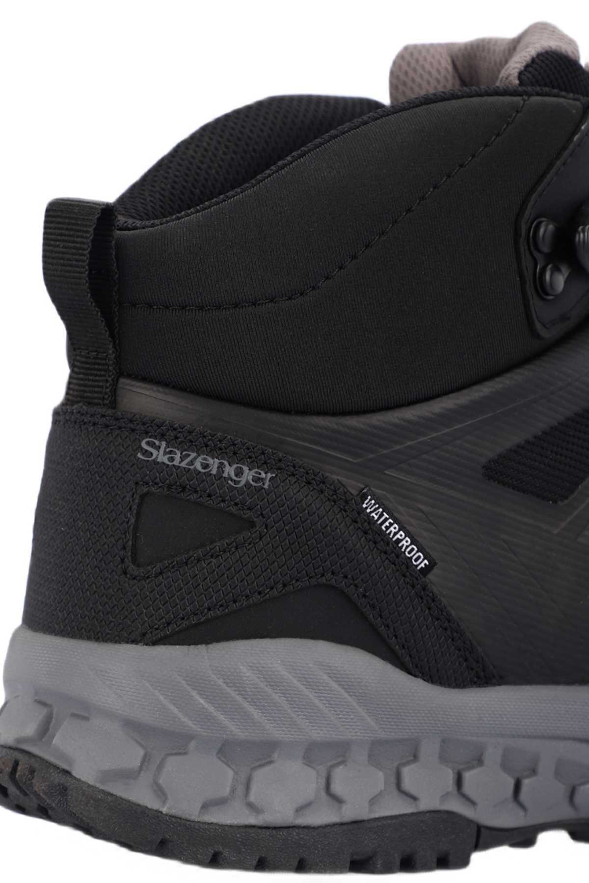 چکمه های مردانه ضد آب WILKIN در فضای باز مشکی / مشکی