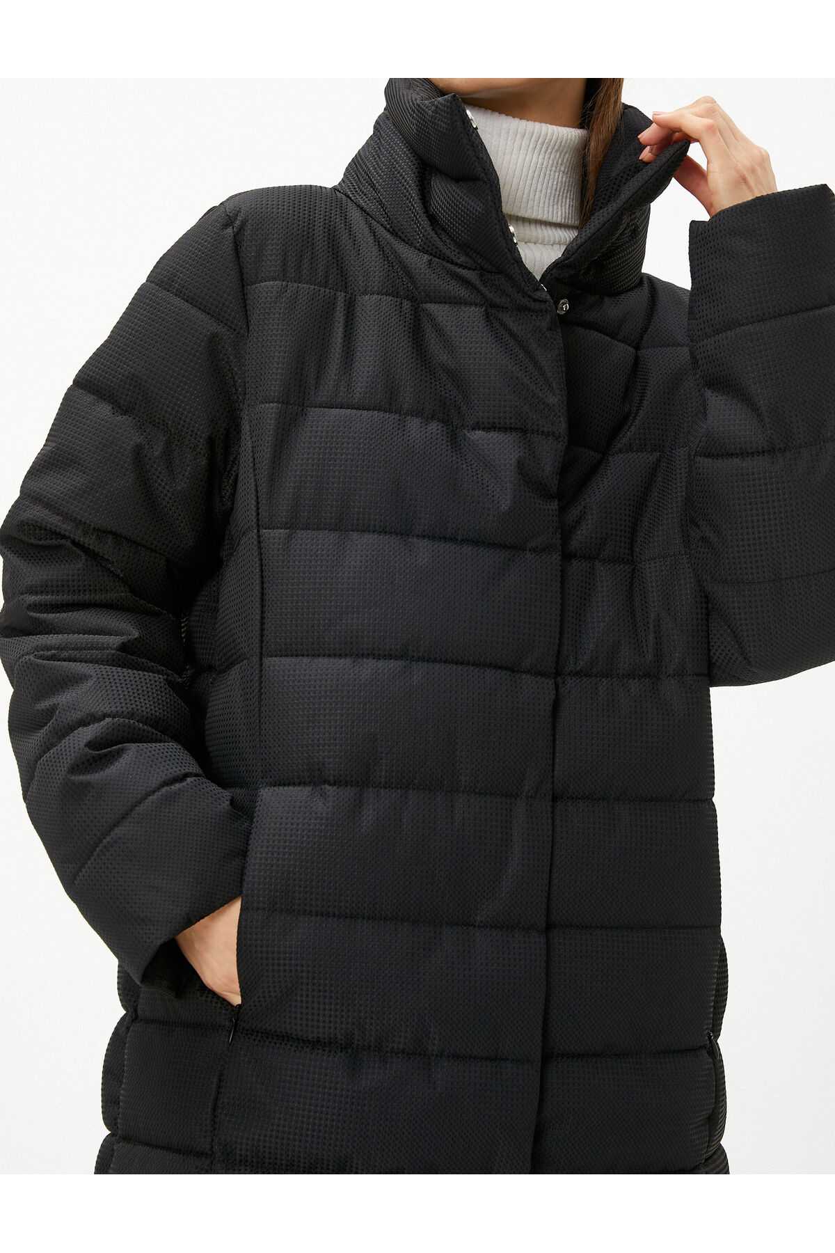 بست یقه پایه ژاکت پف دار Relax Fit