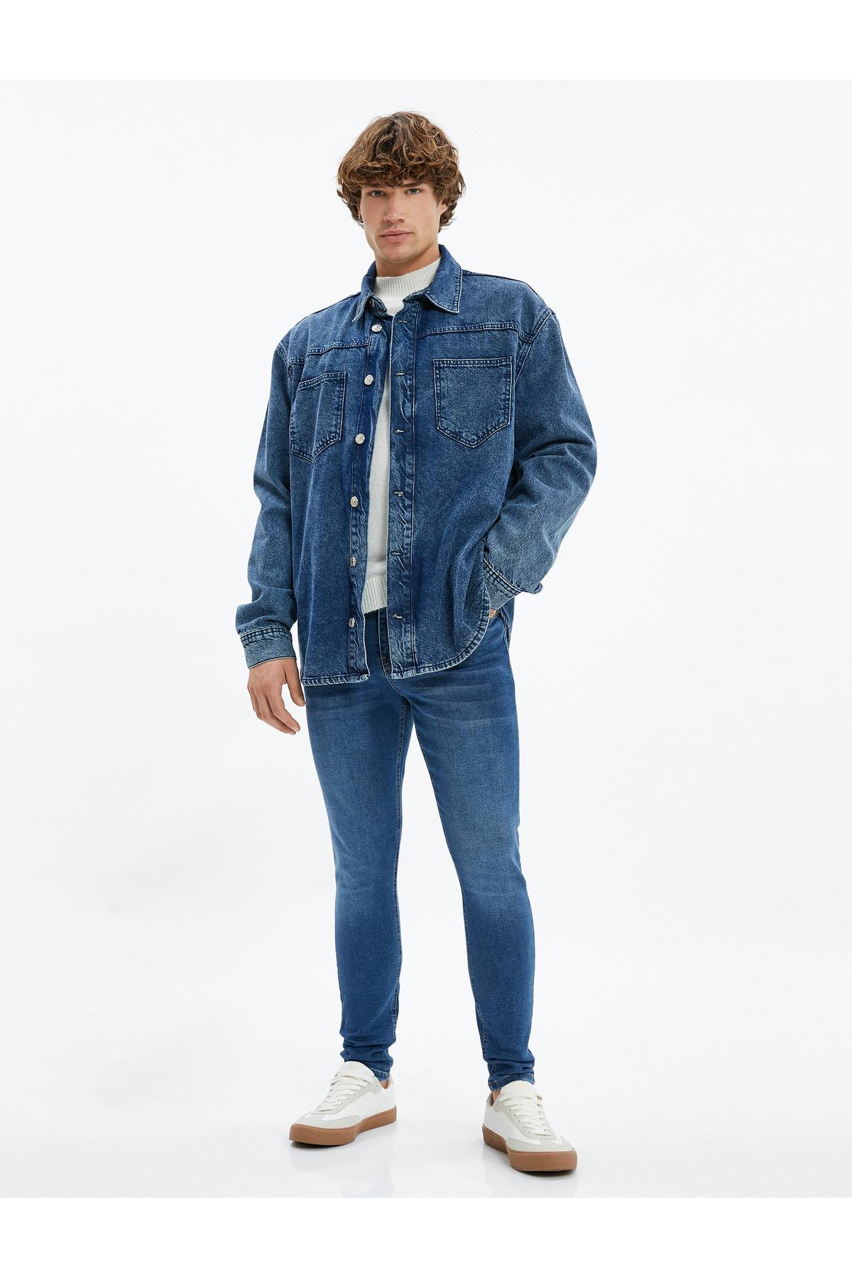 شلوار جین فوق العاده لاغر - جاستین ژان