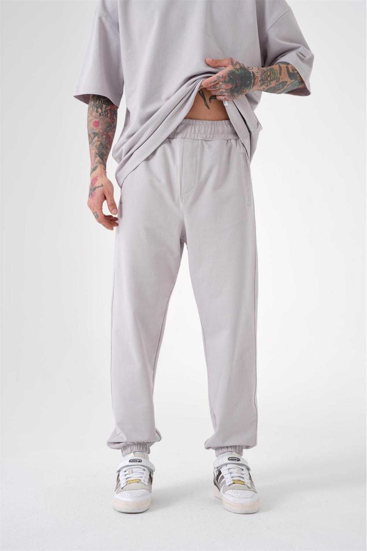 شلوار ورزشی ساده مردانه نارنجی جوگر