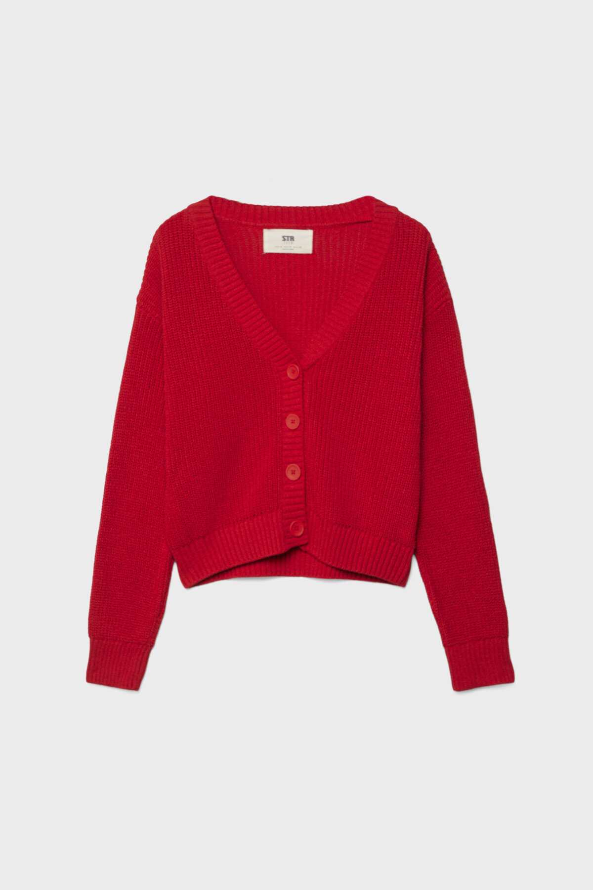 ژاکت بافتنی دکمه دار