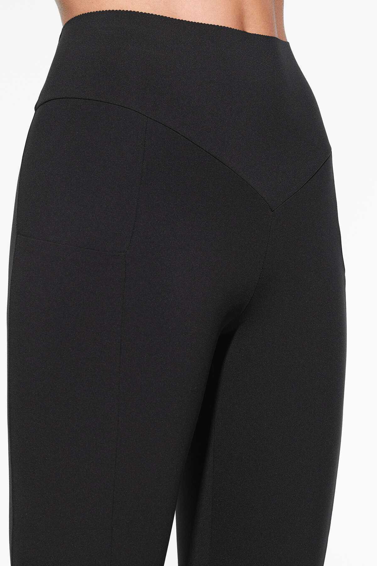 جوراب شلواری پایه جیبی فشاری 65 سانتی متری تا مچ پا