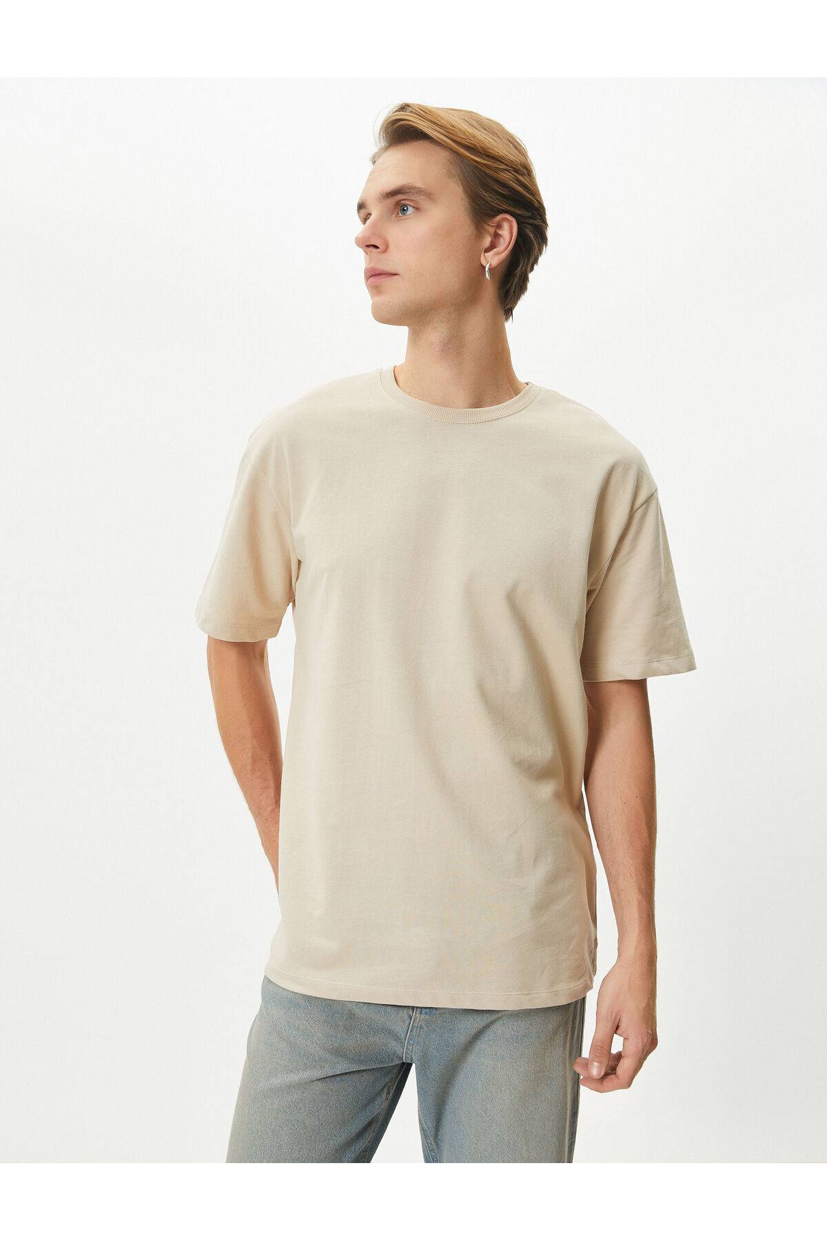 تیشرت پایه آستین کوتاه نخی