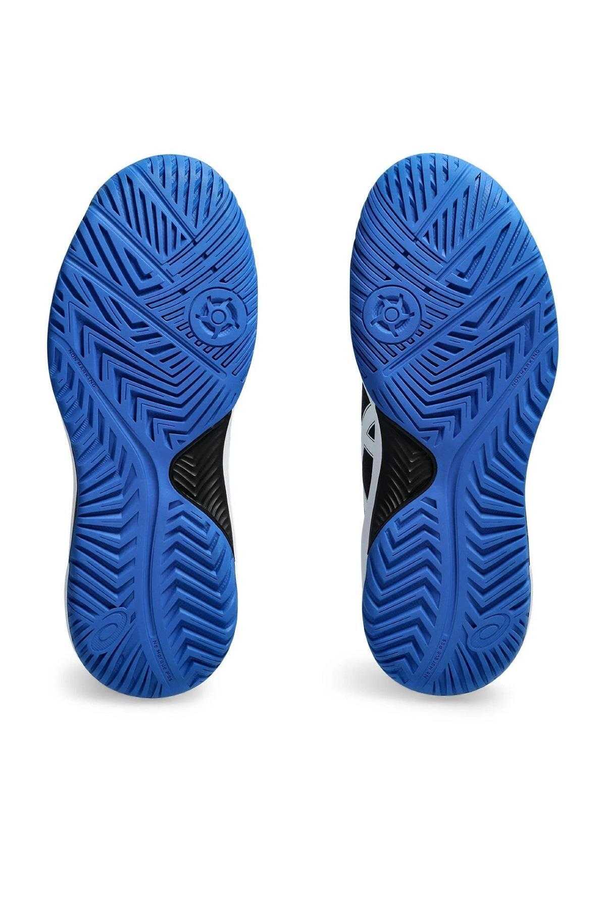 کفش تنیس بچه گانه ژل Dedicate 8 GS مشکی آبی