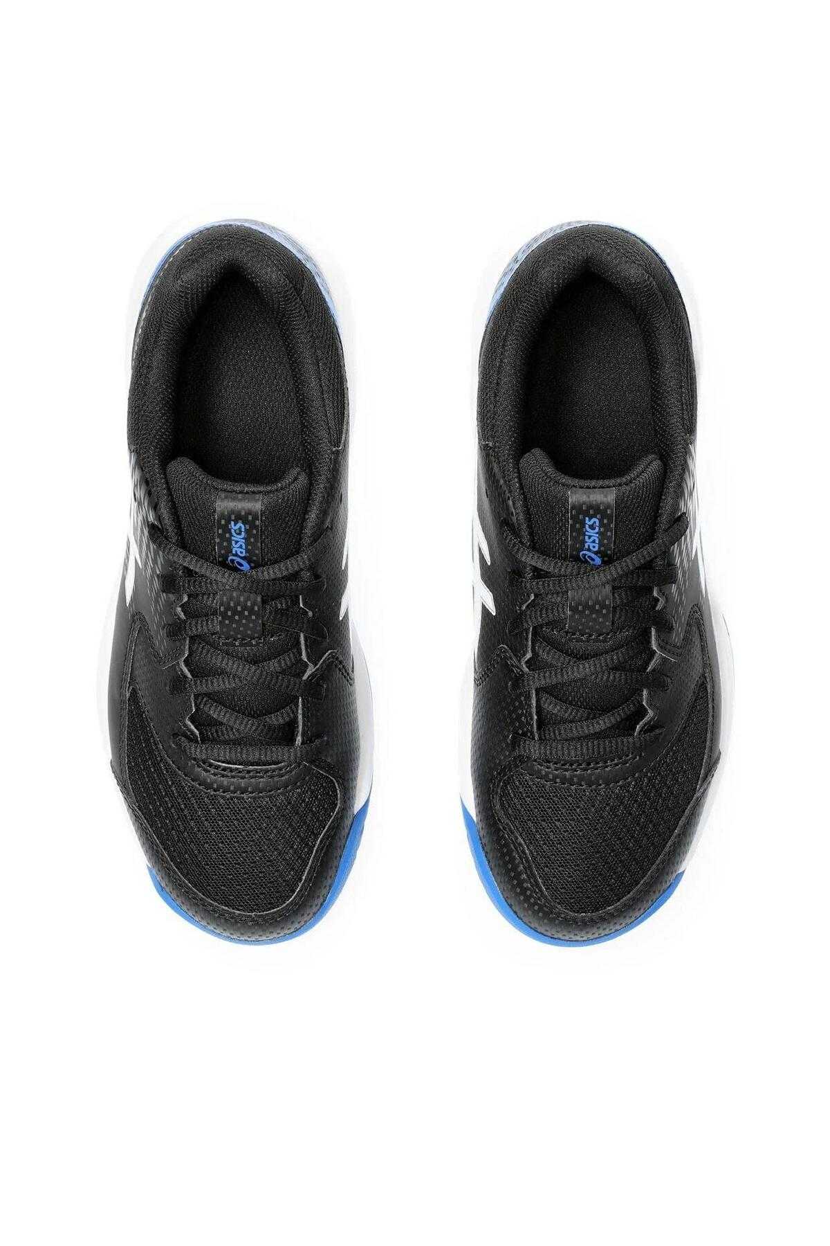 کفش تنیس بچه گانه ژل Dedicate 8 GS مشکی آبی