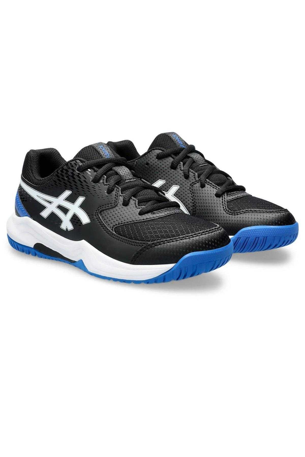 کفش تنیس بچه گانه ژل Dedicate 8 GS مشکی آبی