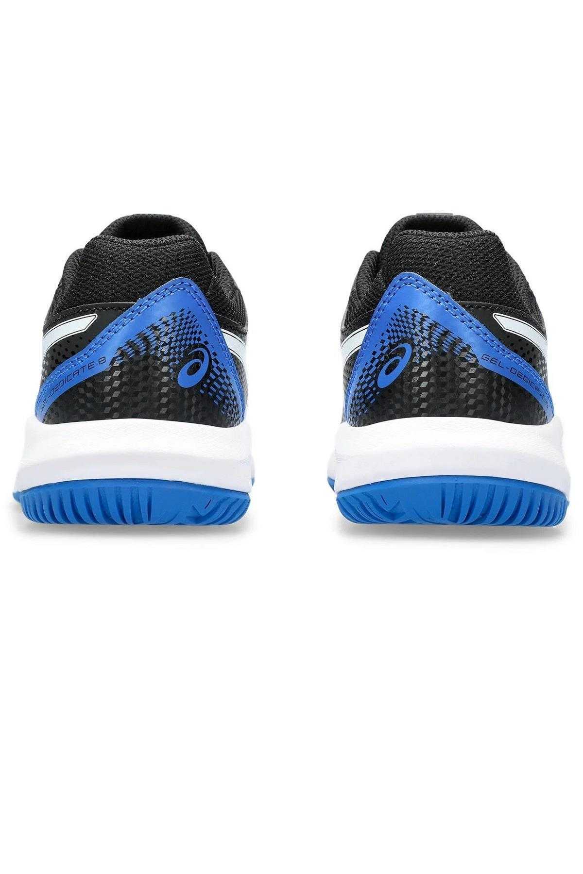 کفش تنیس بچه گانه ژل Dedicate 8 GS مشکی آبی
