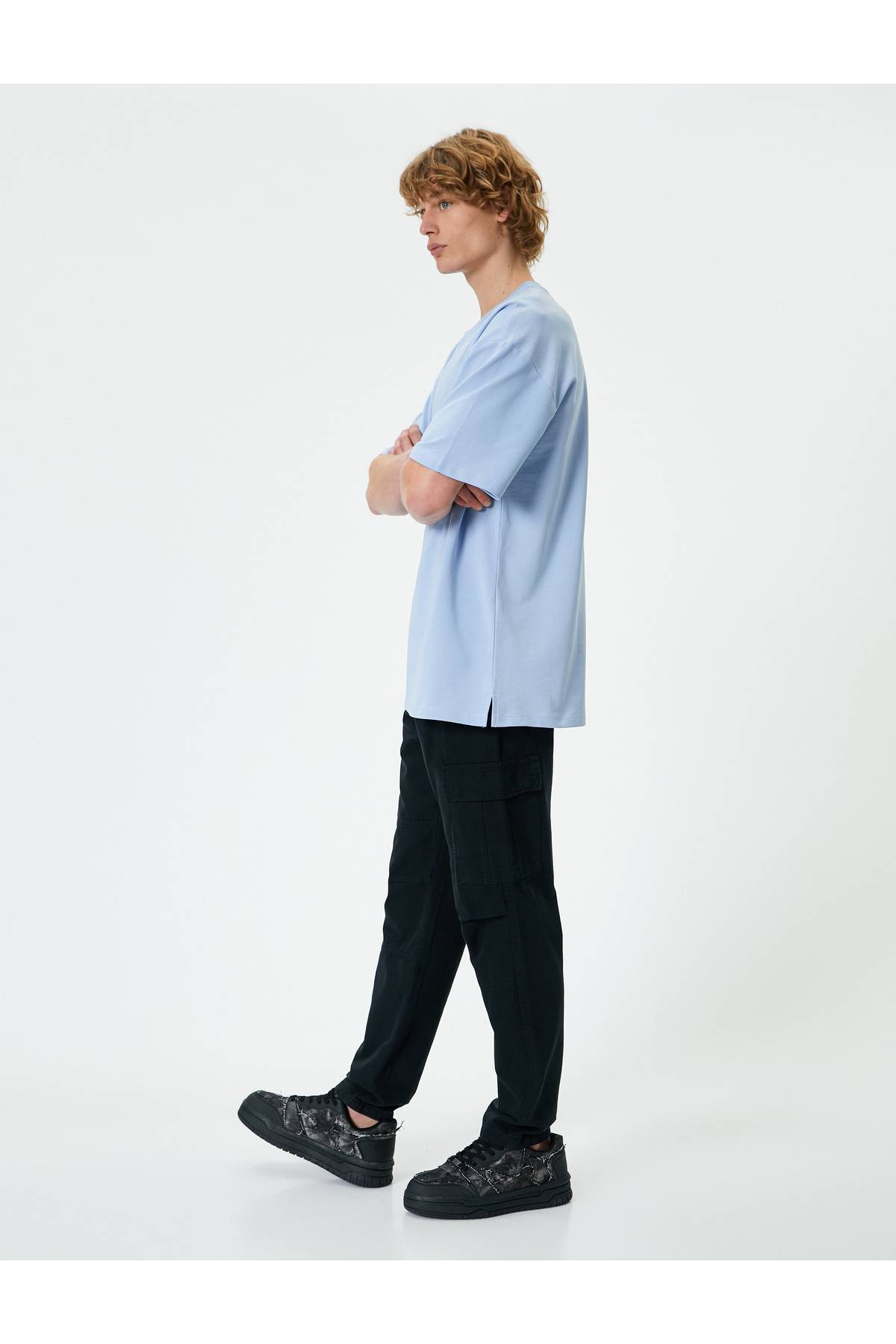 تیشرت پایه آستین کوتاه نخی