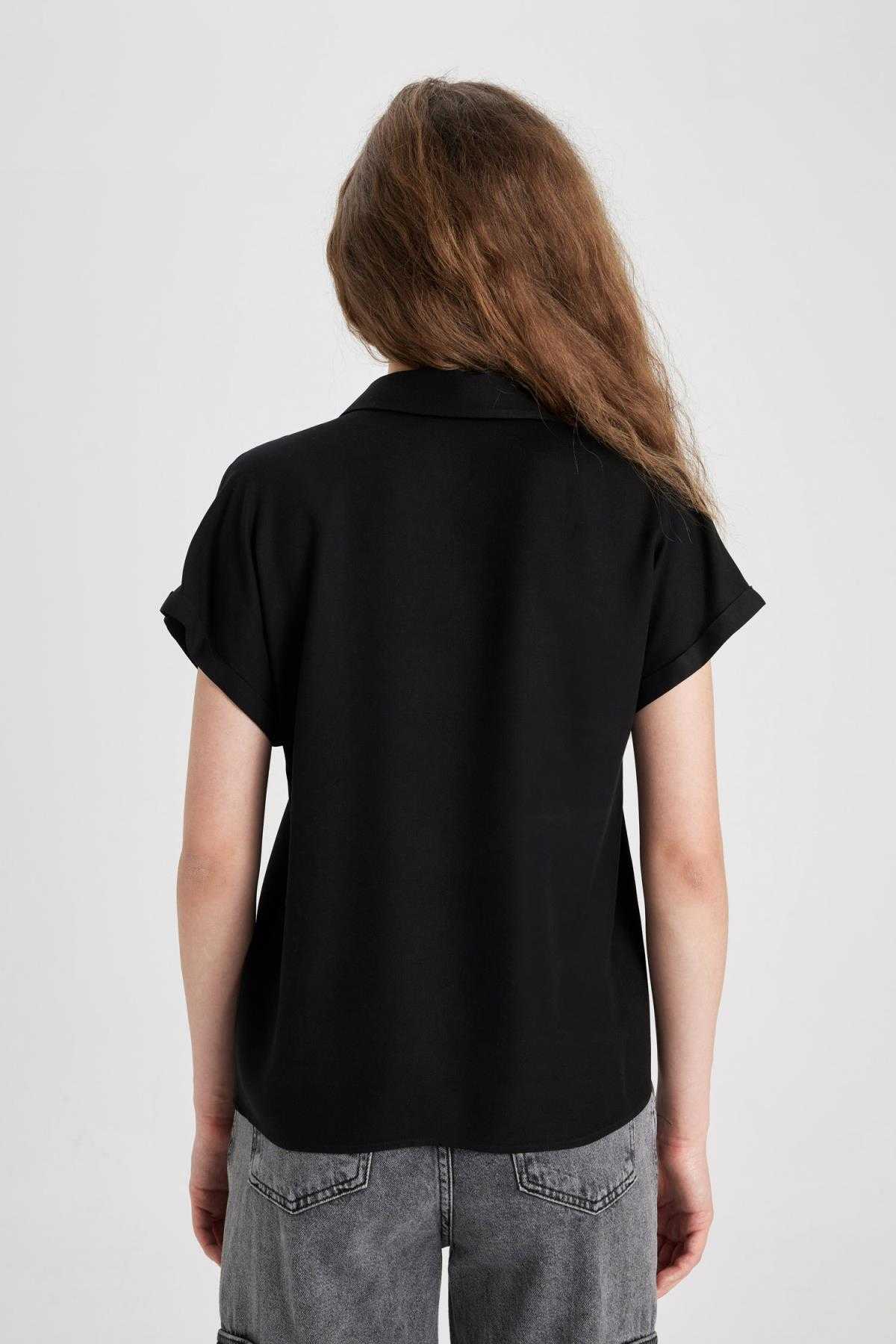 پیراهن آستین کوتاه معمولی Fit N7819az24sp