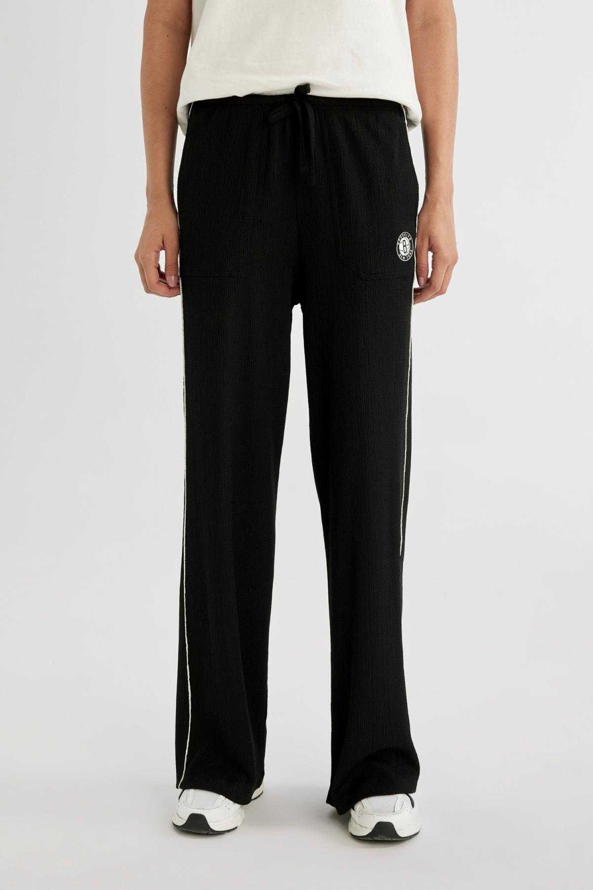 شلوار گرمکن دو جیب گشاد Nba Brooklyn Nets B9967ax24sm