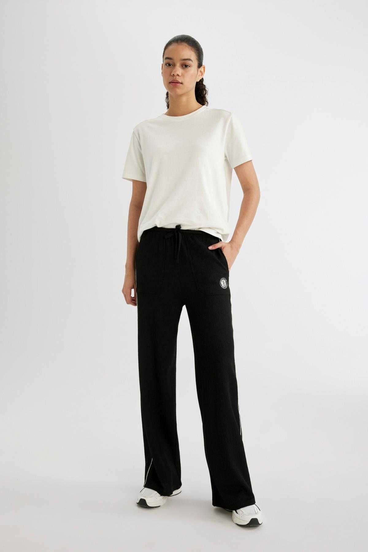 شلوار گرمکن دو جیب گشاد Nba Brooklyn Nets B9967ax24sm