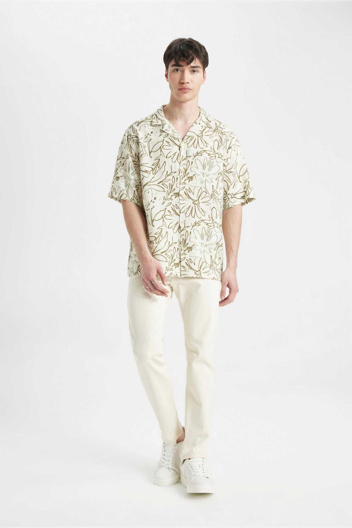 شلوار جین ساق مخروطی باریک و باریک و باریک