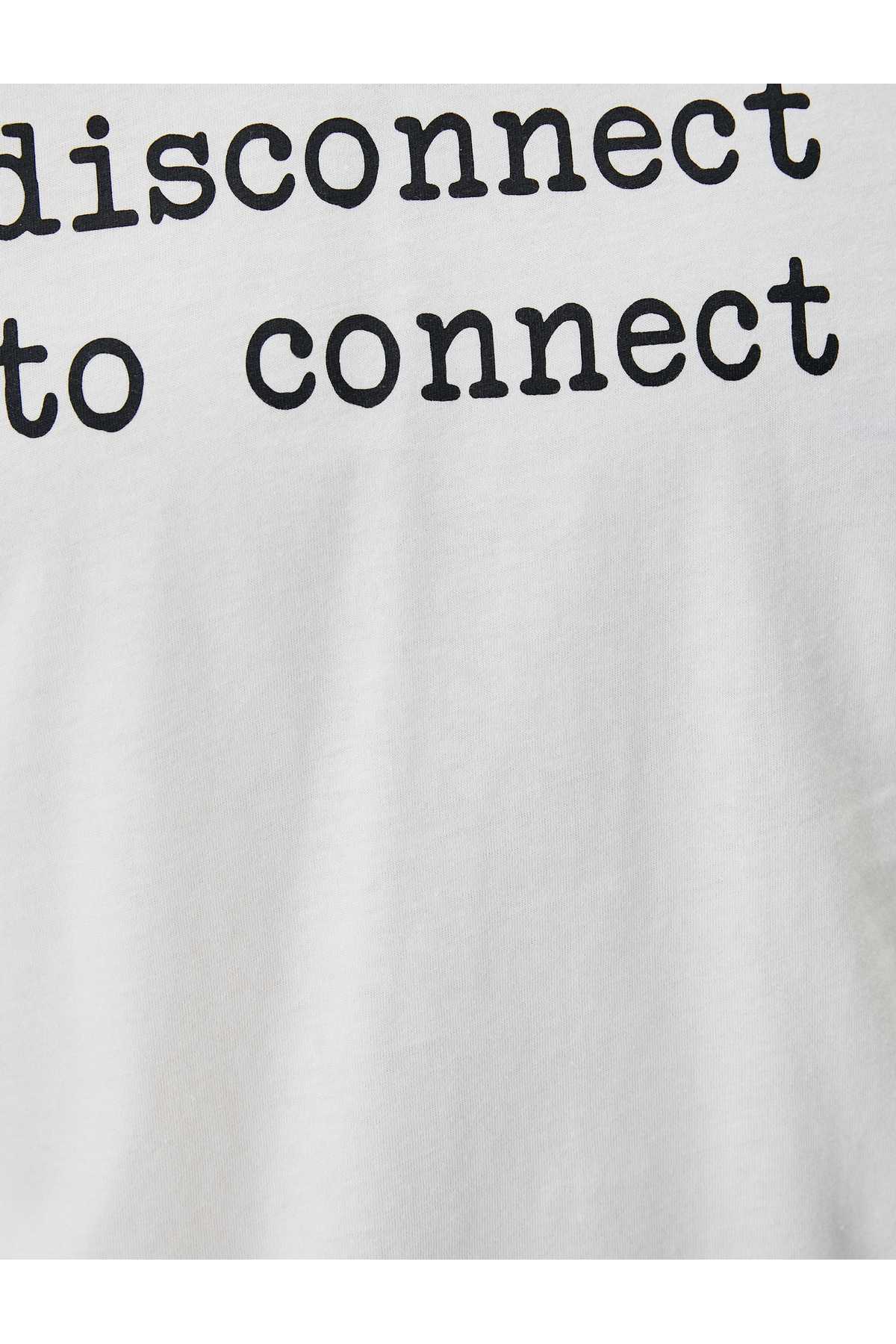 تیشرت چاپی شعار اسلیم فیت یقه کوتاه آستین کوتاه