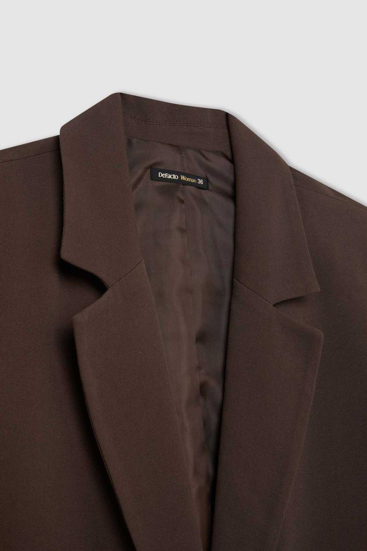 کاپشن کتانی ترکیبی اور سایز فیت