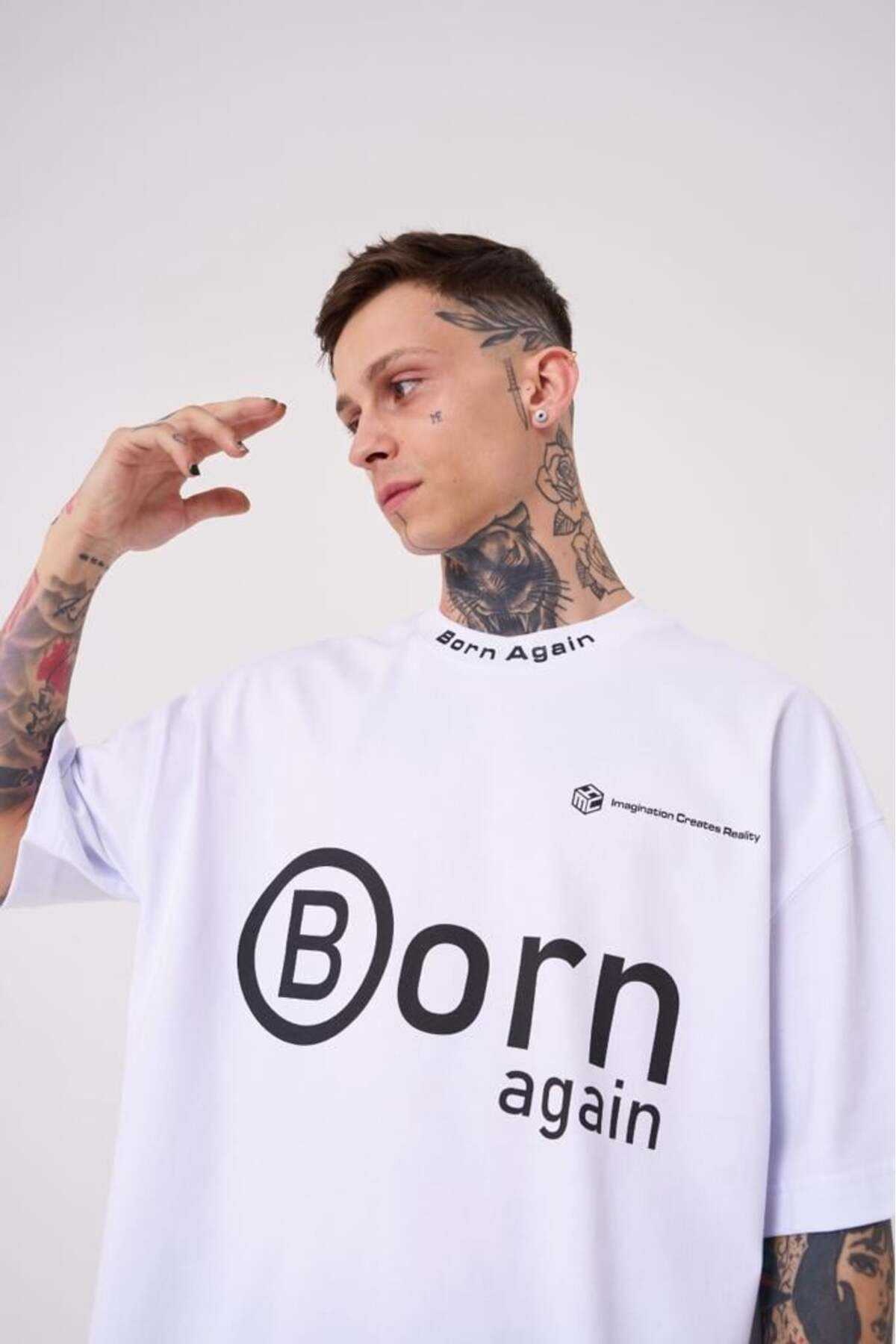 تخیل مردانه تیشرت چاپ شده سبز روشن را ایجاد می کند