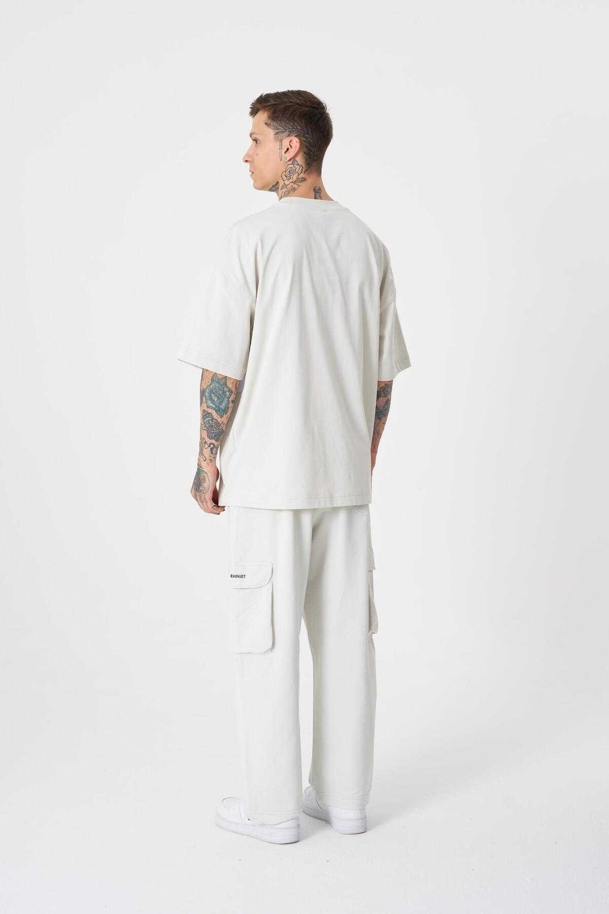 تیشرت مردانه به رنگ سبز روشن با چاپ سیلوستر