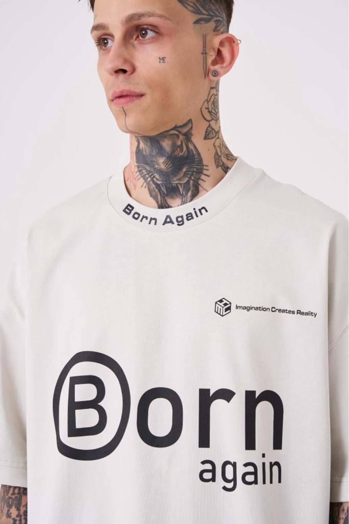 تخیل مردانه تیشرت چاپ شده سبز روشن را ایجاد می کند