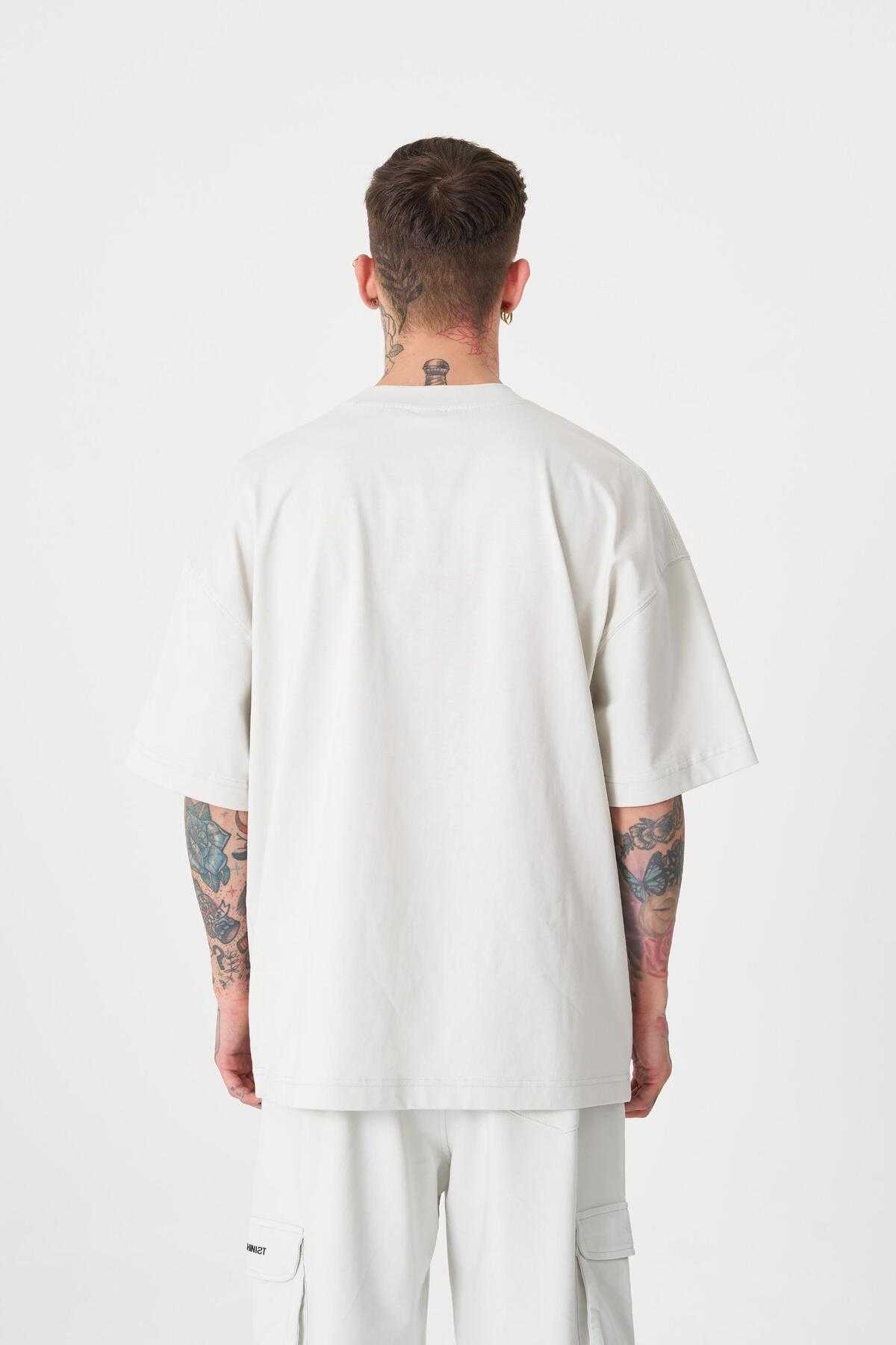 تیشرت مردانه به رنگ سبز روشن با چاپ سیلوستر