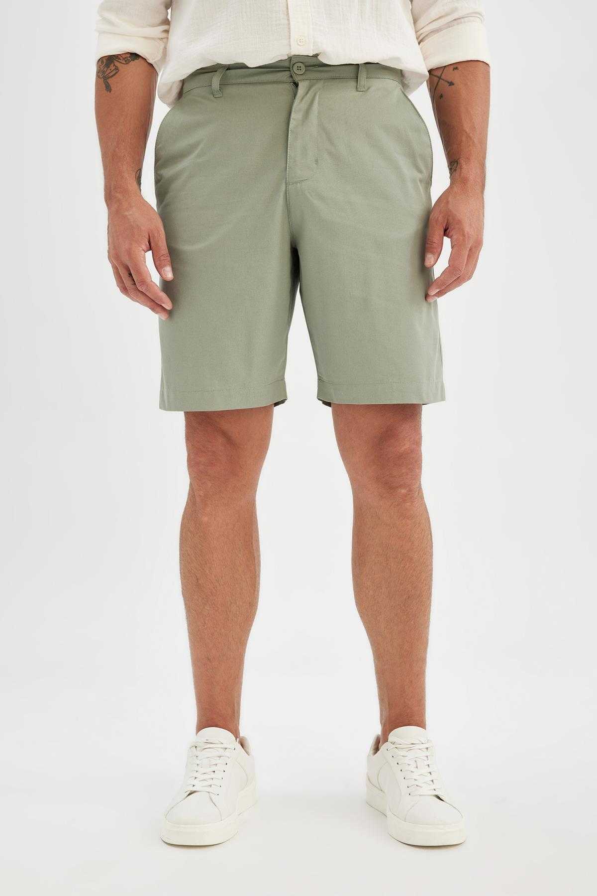 گاباردین برمودای معمولی فیت