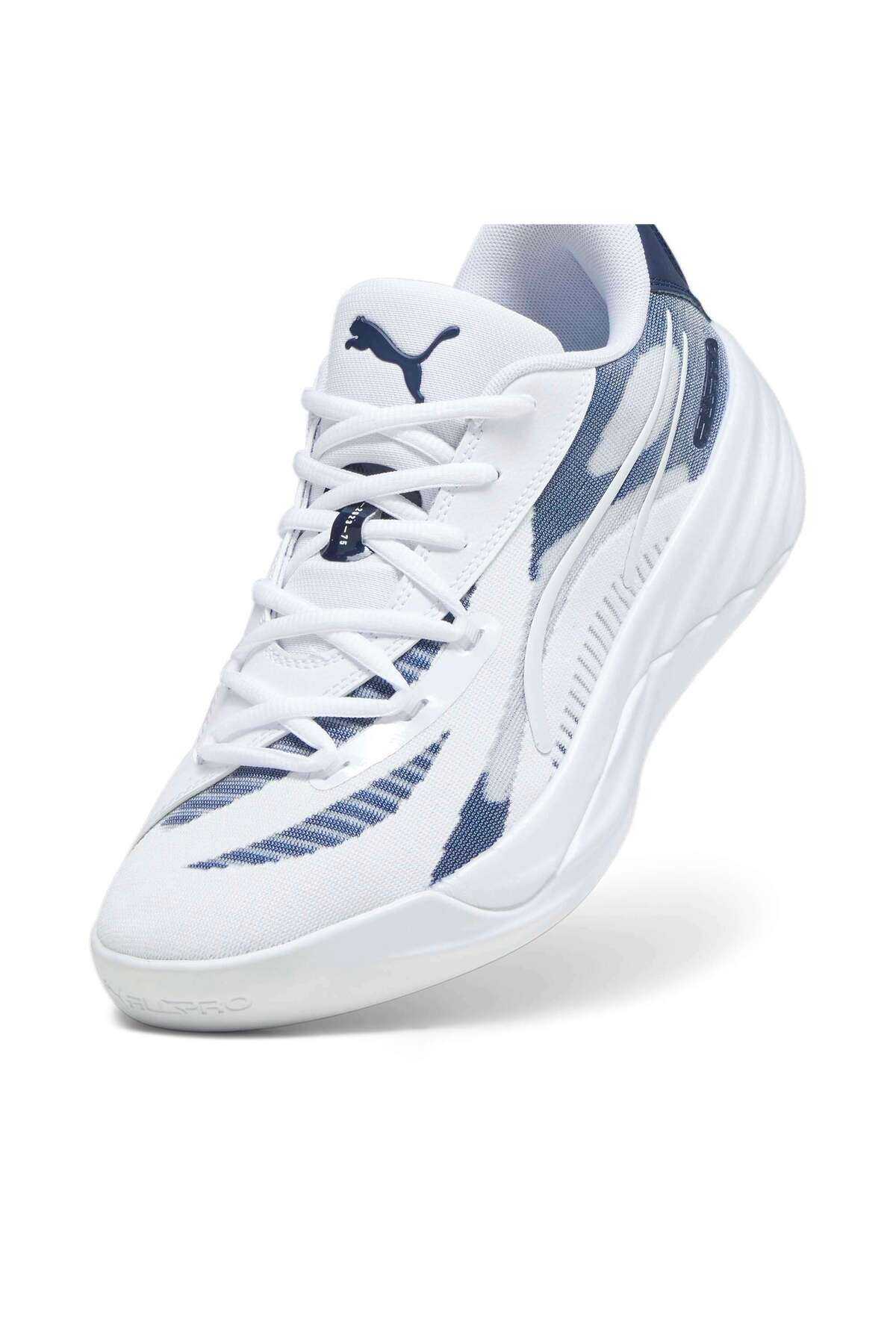 کفش بسکتبال سفید زنانه-مردانه تیم Nitro Team All-pro