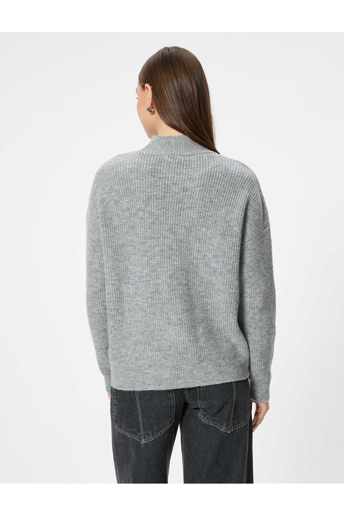 ژاکت اور سایز پایه یقه بلند