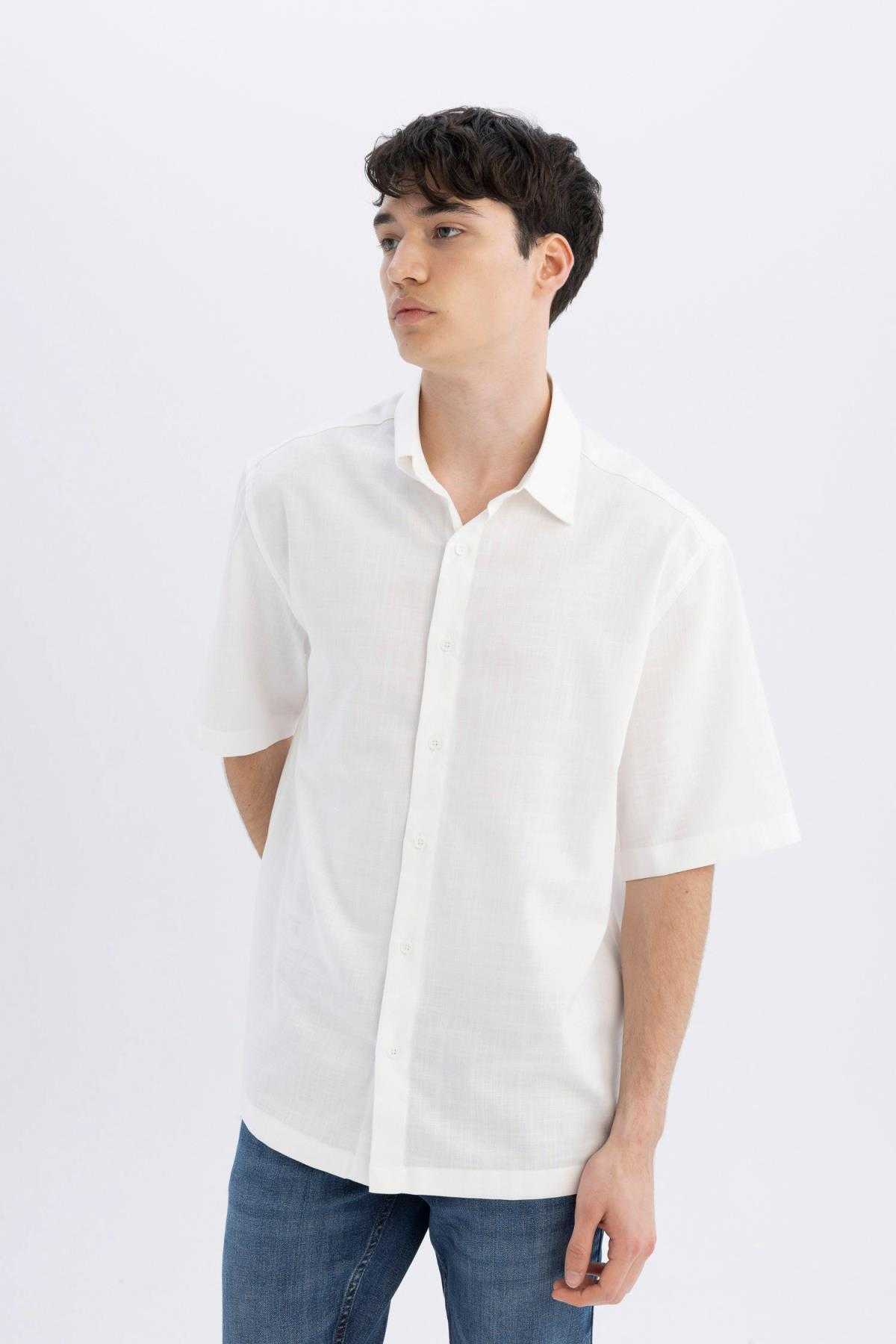 پیراهن آستین کوتاه Relax Fit