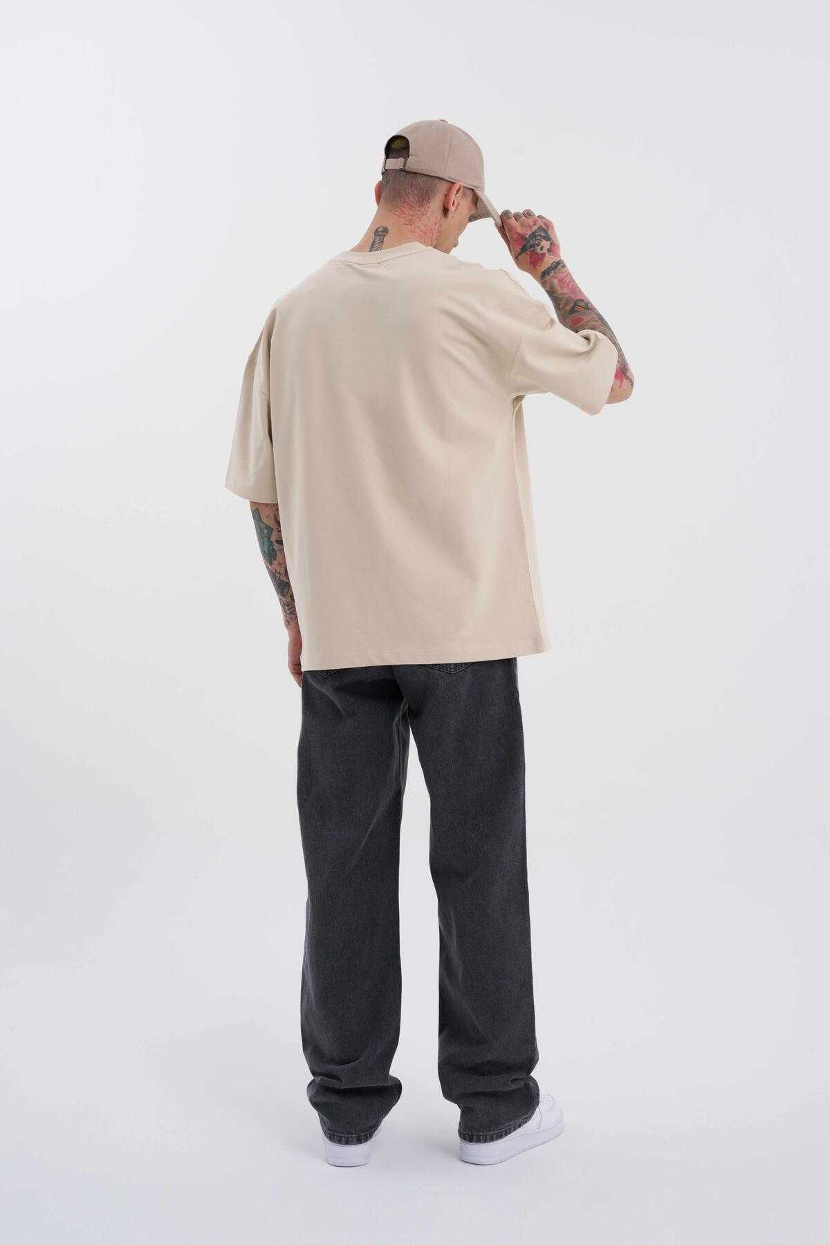 تیشرت مردانه بنفش با چاپ جرثقیل پرنده