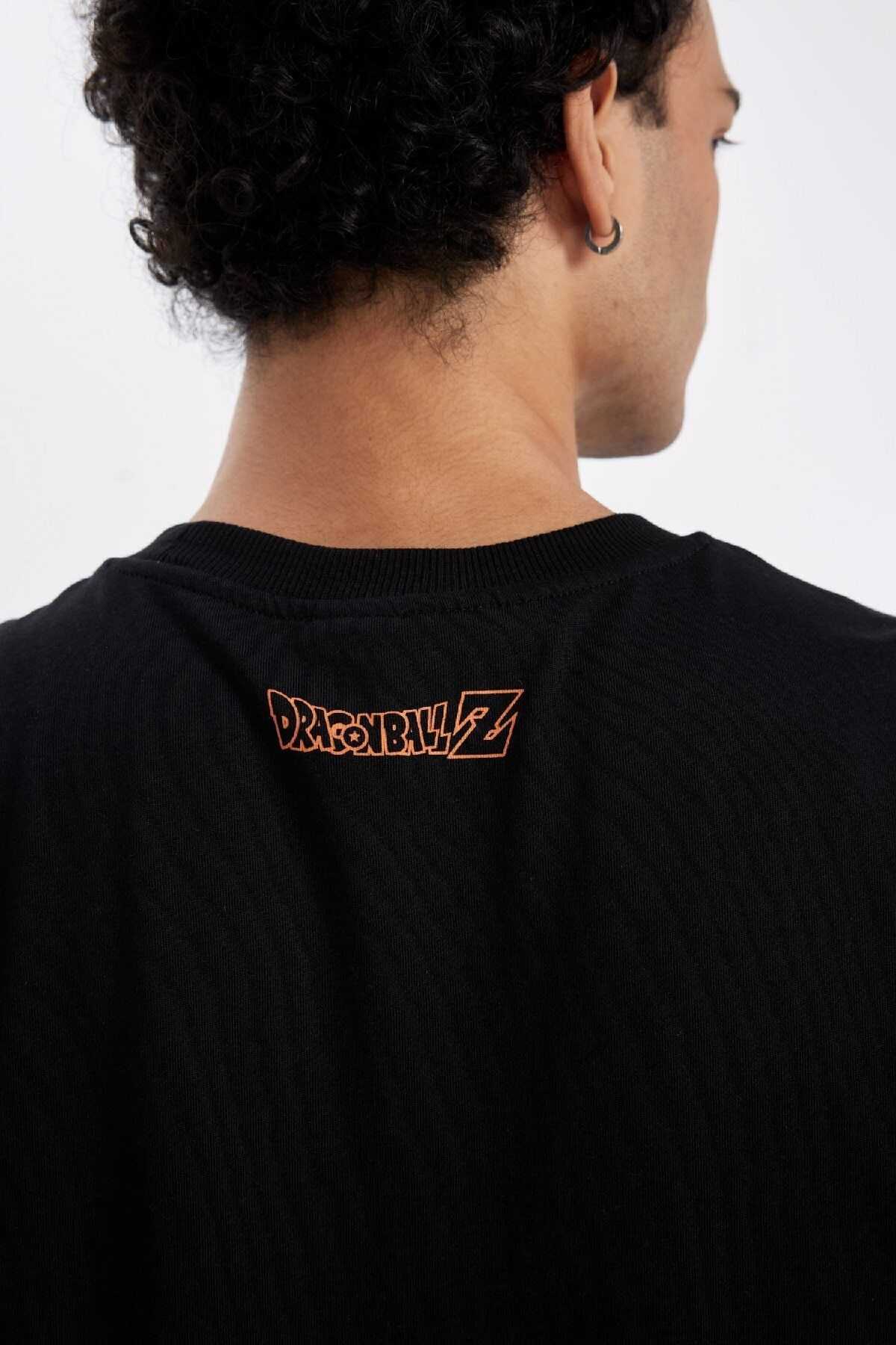 تیشرت آستین کوتاه با یقه گشاد اژد بال