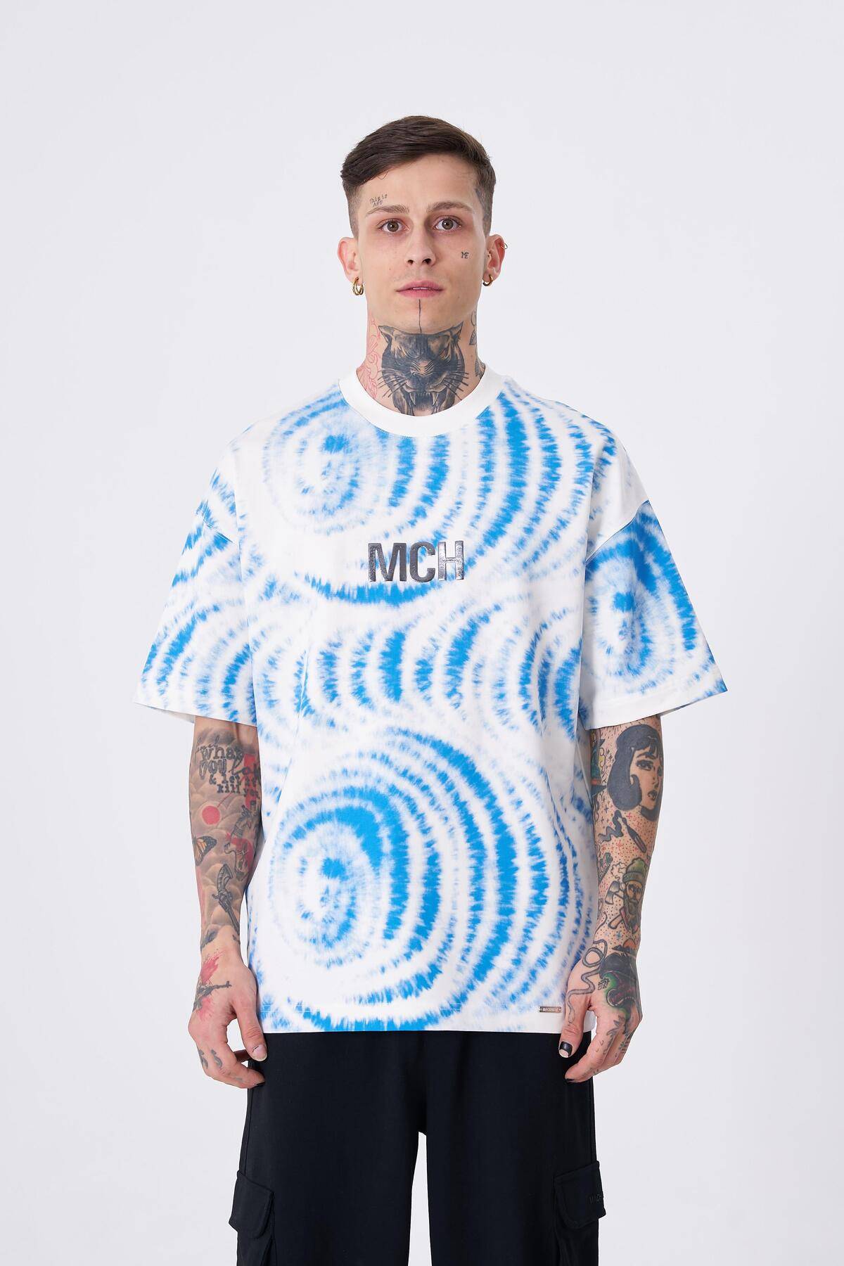 تیشرت سبز بنزینی چاپ تخیل مردانه