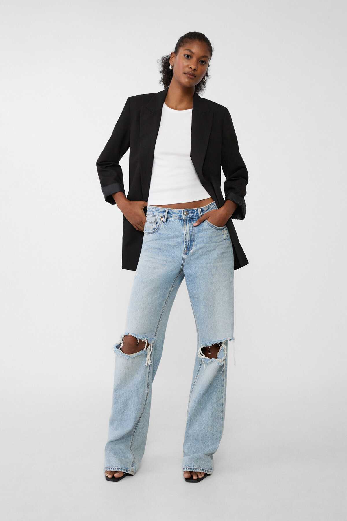 بلیزر روان و جلو باز