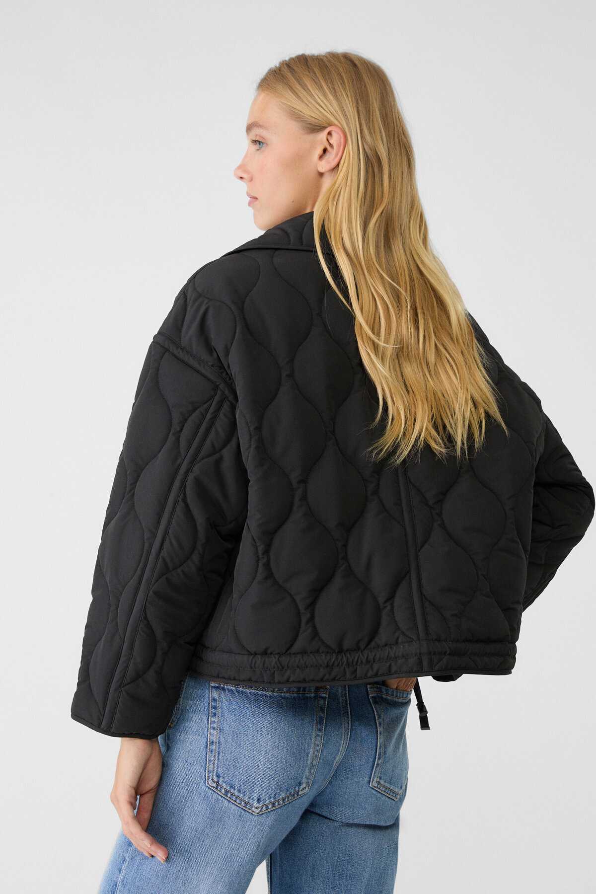 ژاکت پفی کلاهدار