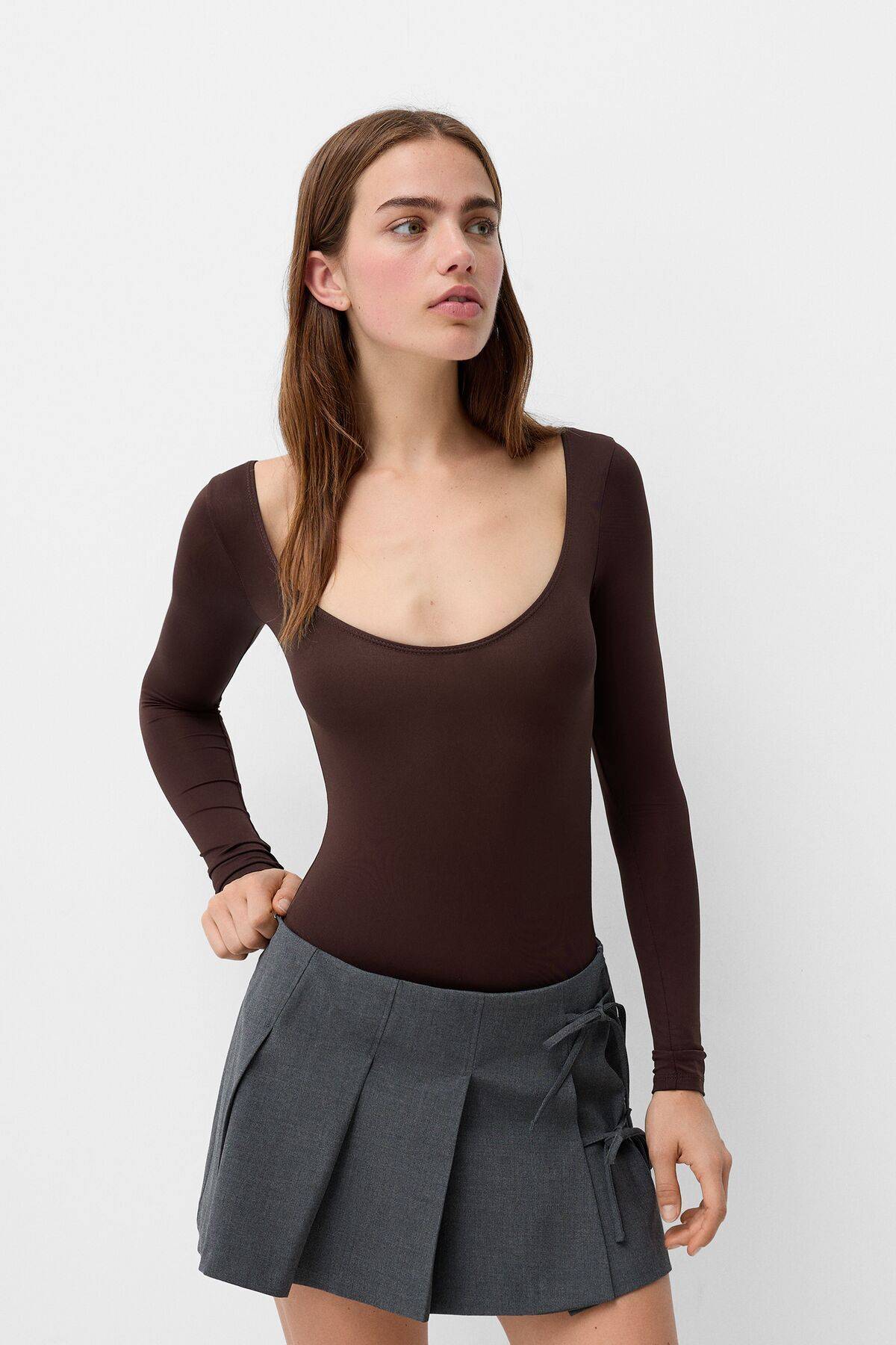 کت و شلوار یقه گشاد آستین بلند