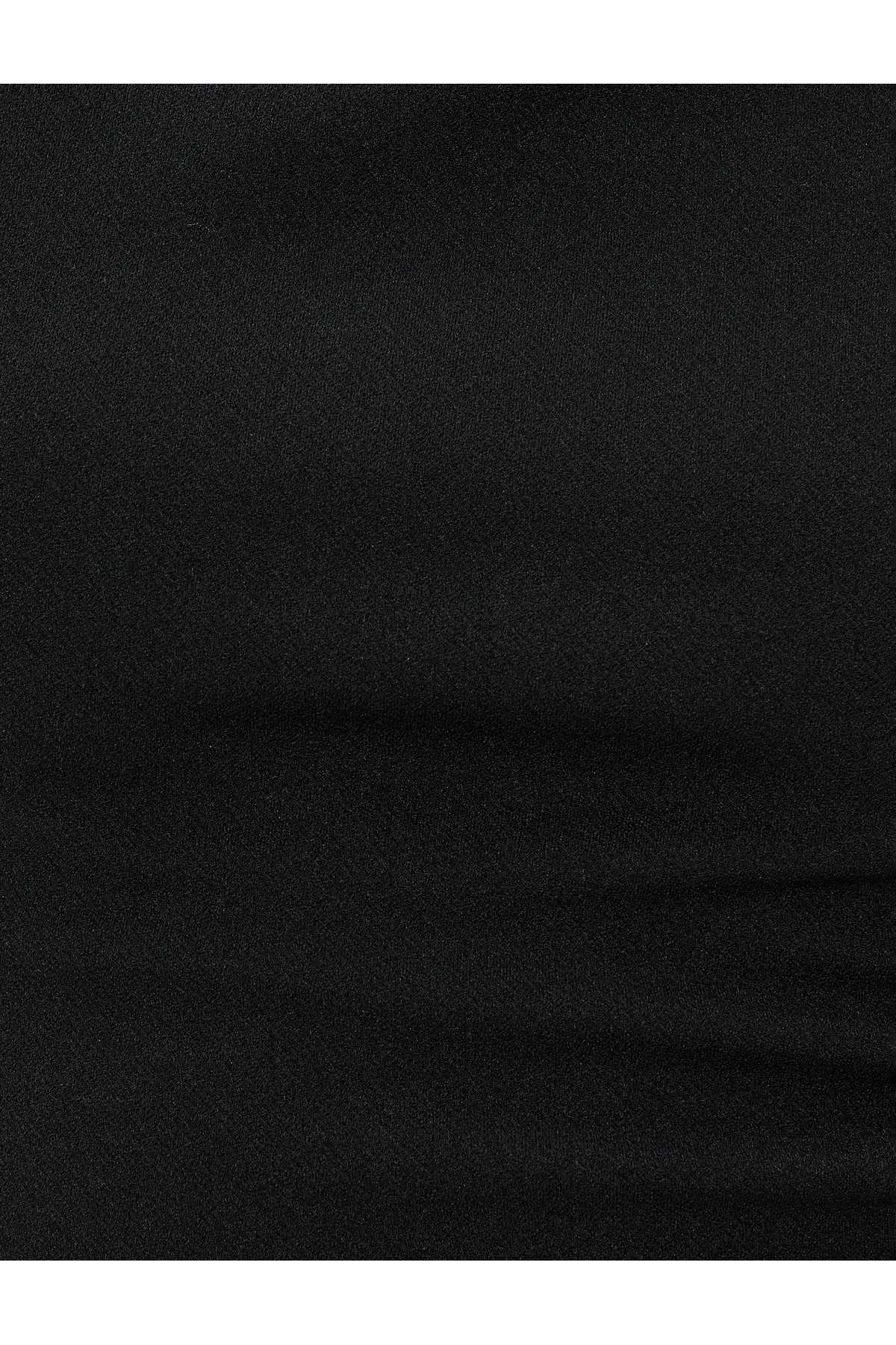 لباس مداد بدون آستین مینی یقه گرد باریک