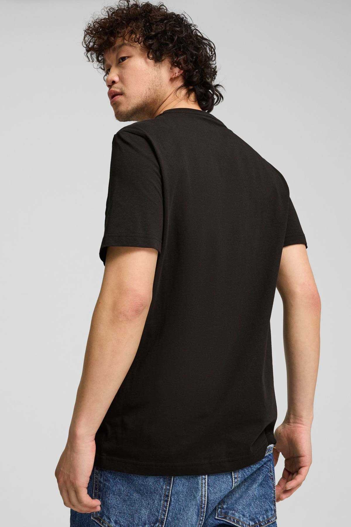 تیشرت آستین کوتاه زنانه-مردانه مشکی