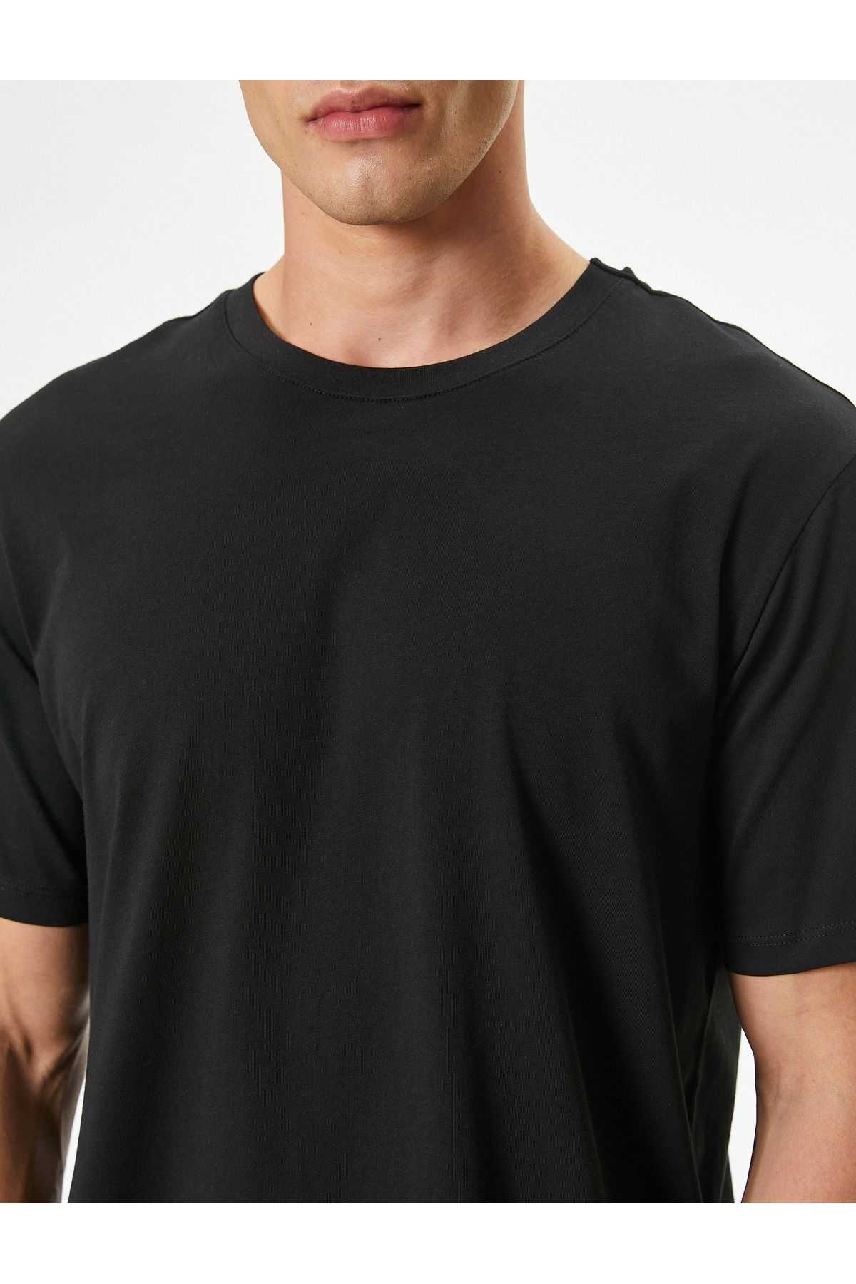 تیشرت پایه آستین کوتاه یقه خدمه