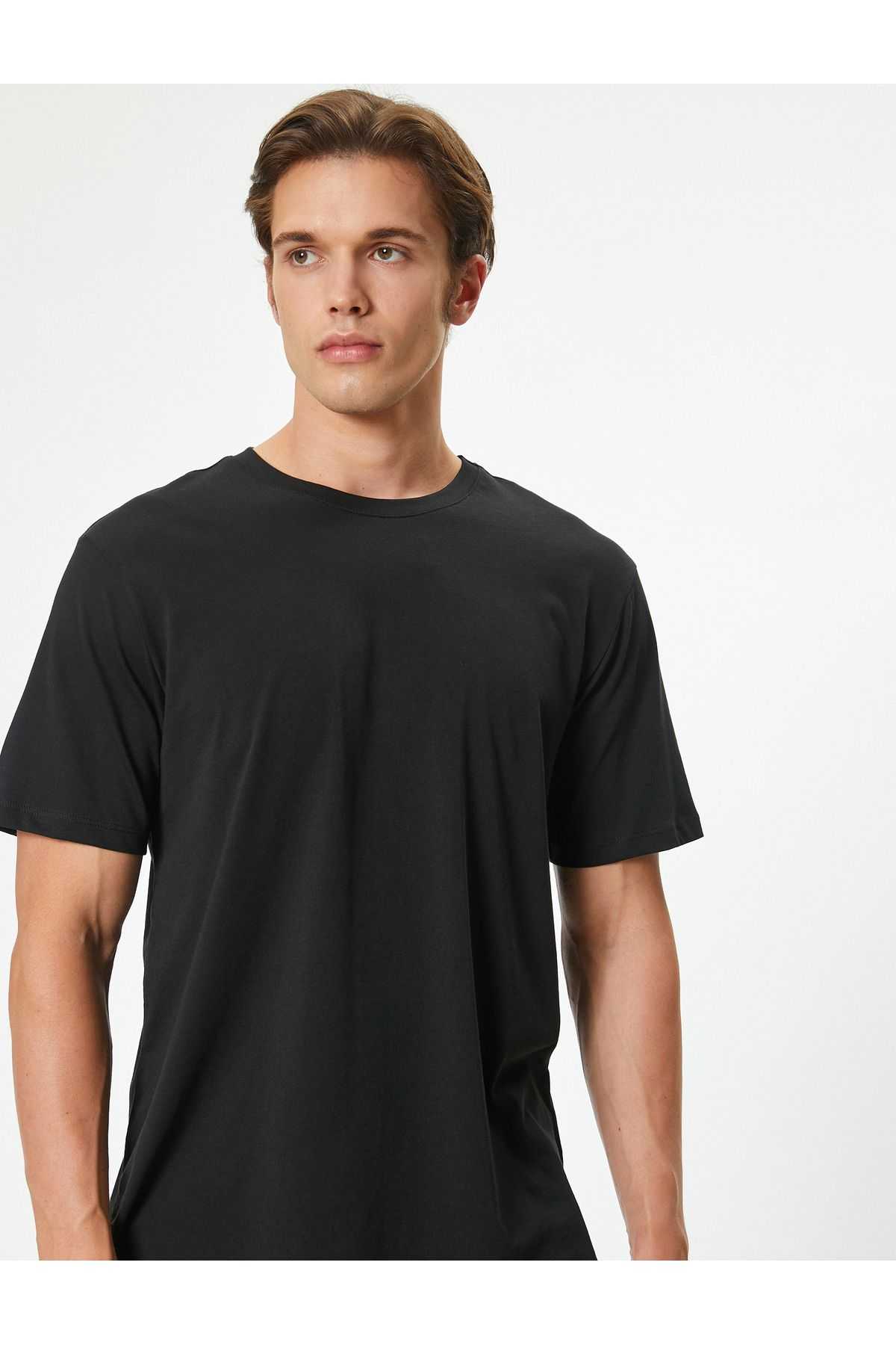 تیشرت پایه آستین کوتاه یقه خدمه