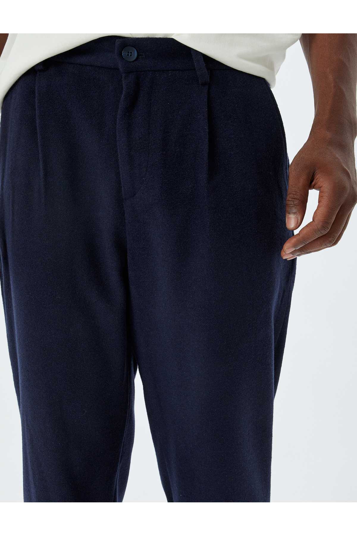 ترکیبی از ویسکوز با جیب شلوار چینی