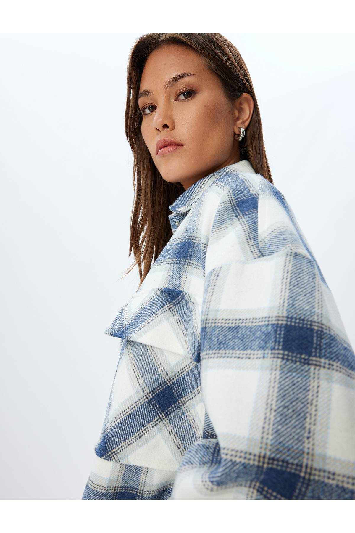 کت پیراهن تک جیب آستین بلند مفصل