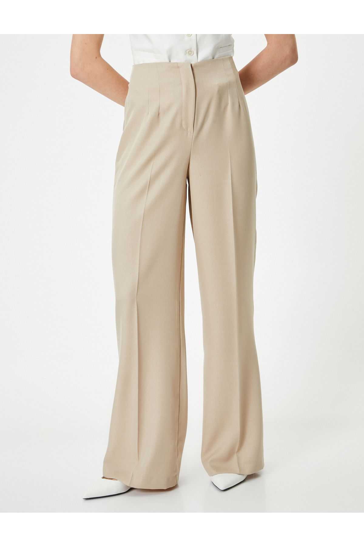 شلوار گشاد Palazzo کمر بلند