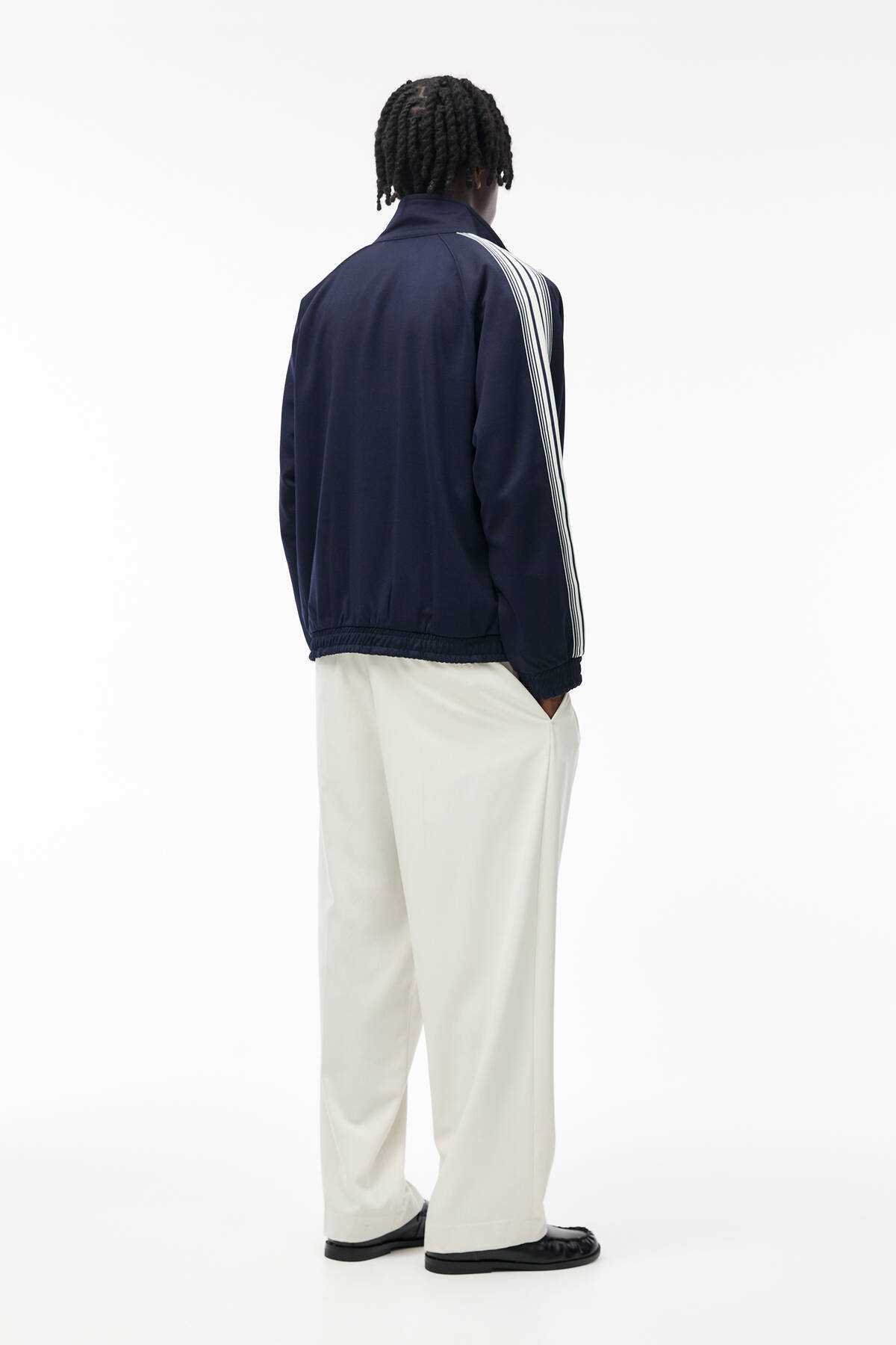 ژاکت گرمکن راه راه