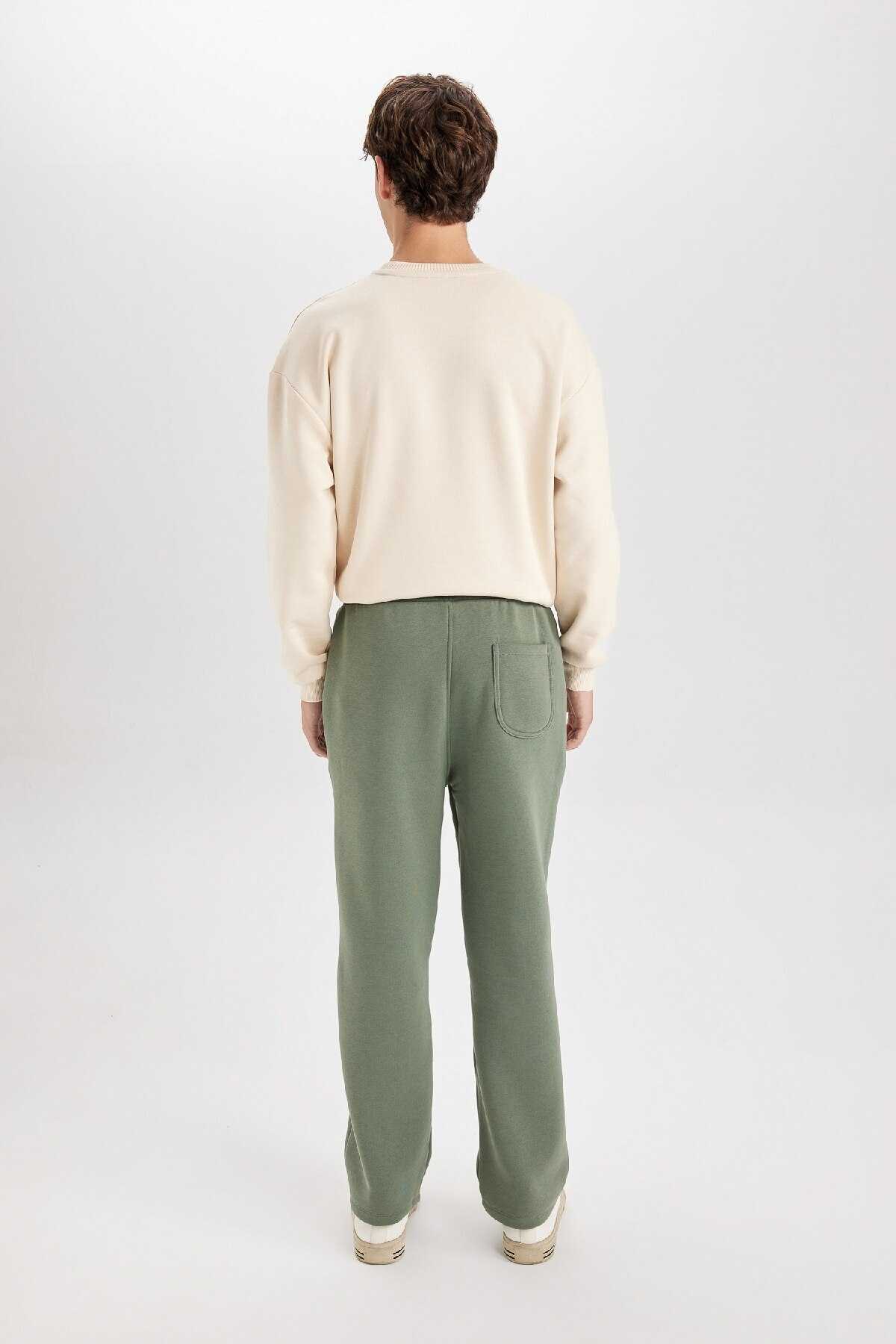 شلوار ورزشی ریلکس فیت سه جیبی ضخیم D8095ax24au