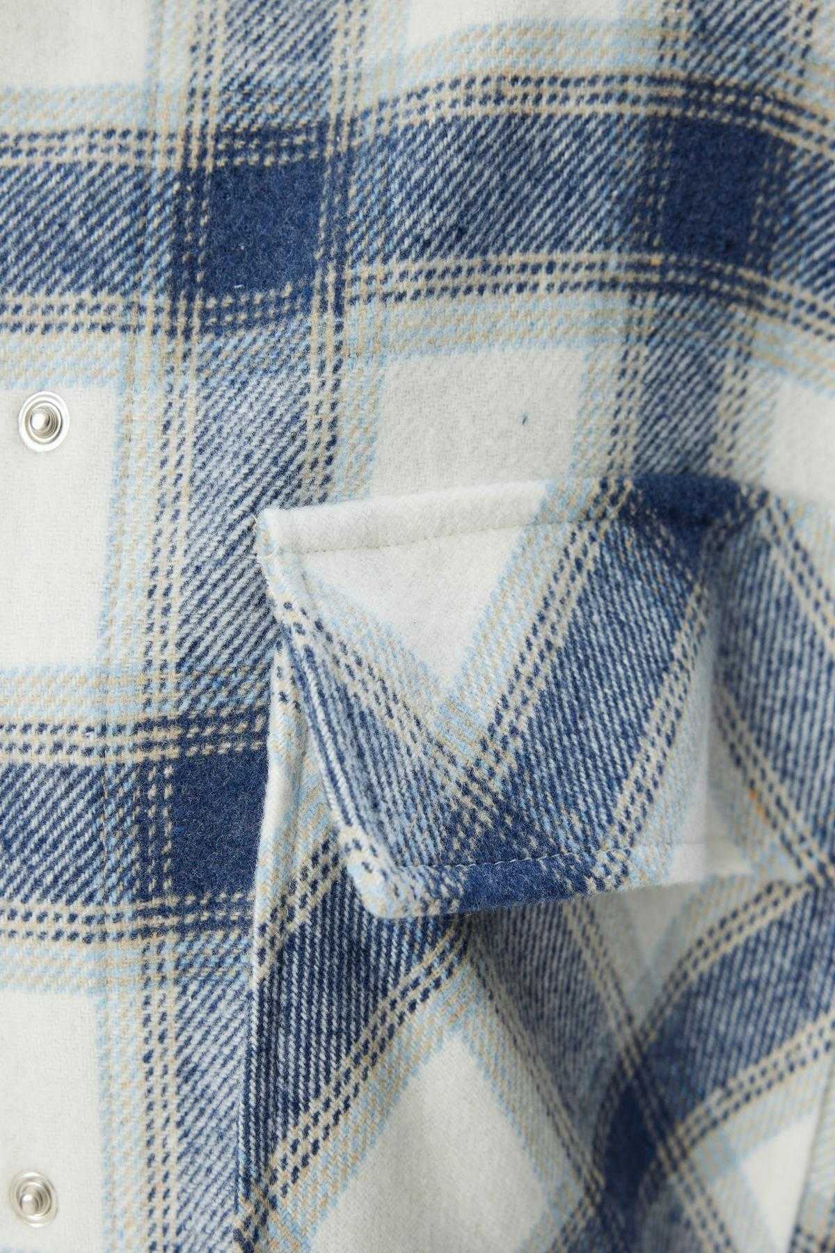 کت پیراهن تک جیب آستین بلند مفصل