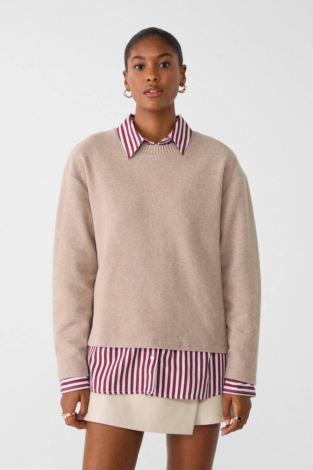 تیشرت پایه یقه خدمه