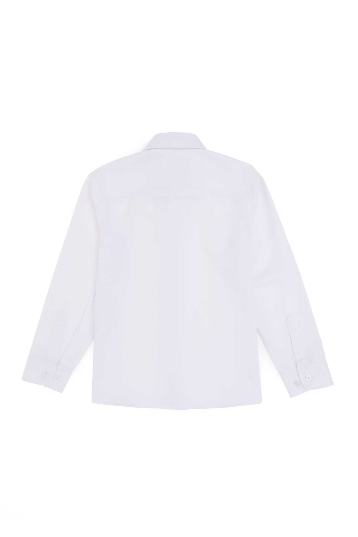 پیراهن پایه آستین بلند مشکی پسرانه 50297377-VR046