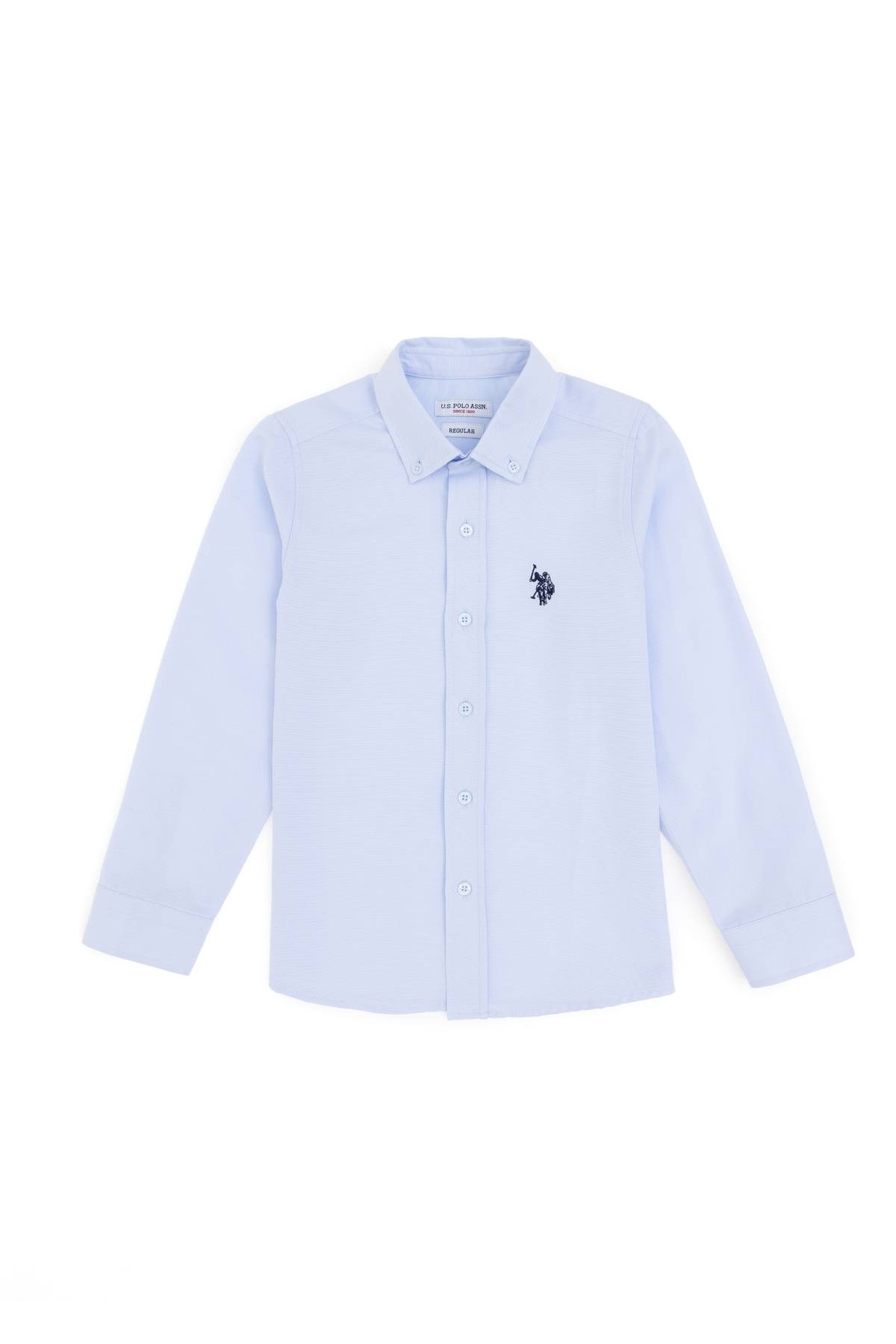 پیراهن پایه آستین بلند مشکی پسرانه 50297377-VR046