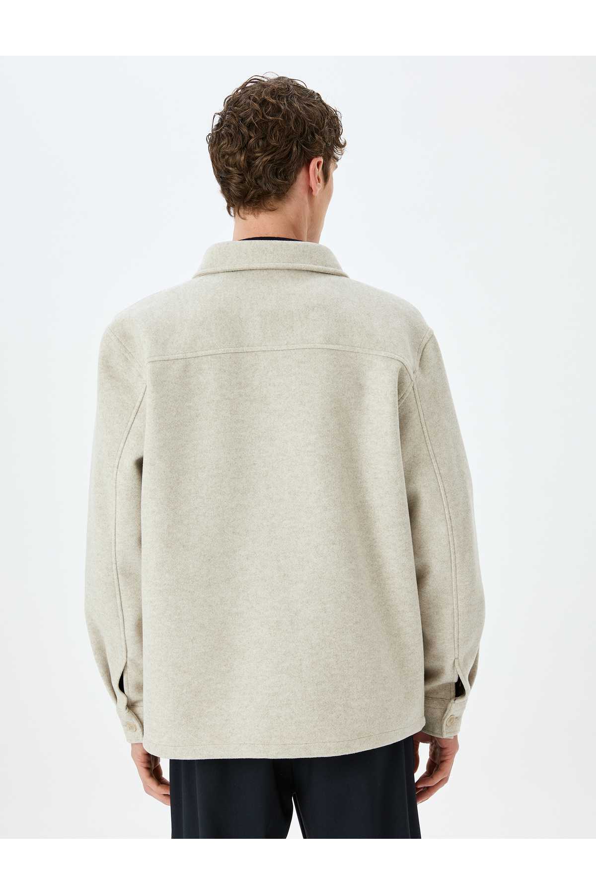 پیراهن آستین بلند ویسکوز ترکیبی